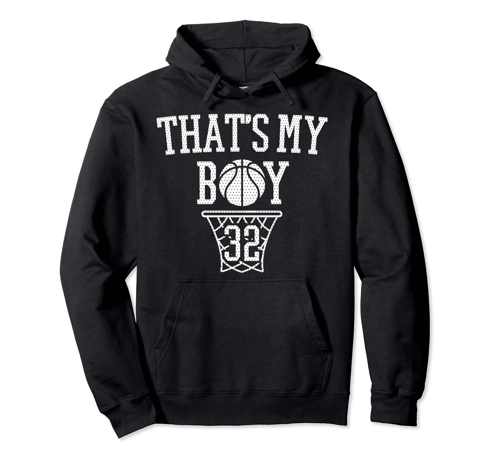 My 32 Basketball Number 32 Jersey Hoodie - Trendy Graphic Men Women - T-Shirt, Sweatshirt, Hoodie