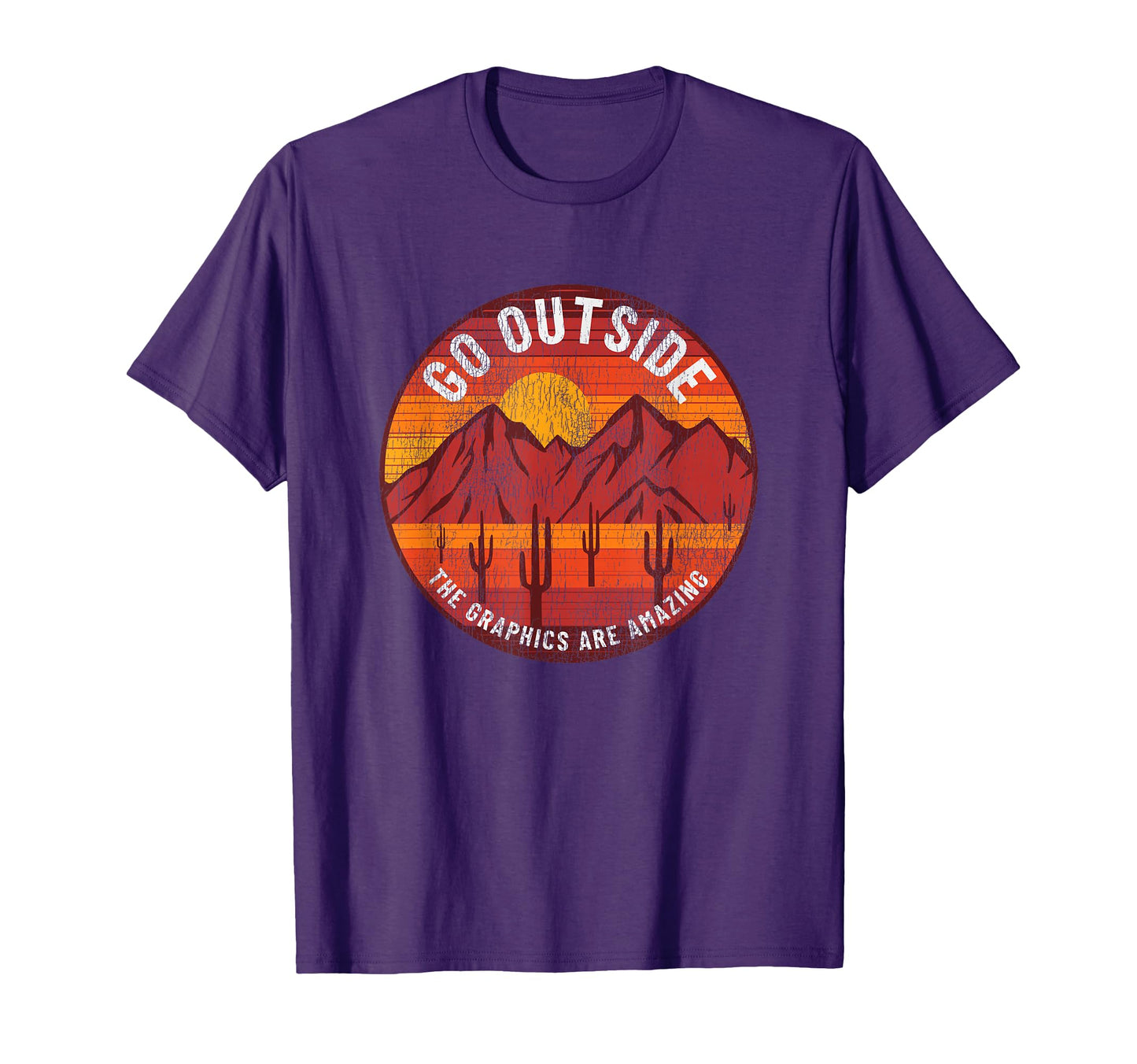 Go Outside Graphics Are Amazing Hiking T-Shirt - Unique Graphic Unisex - T-Shirt, Sweatshirt, Hoodie