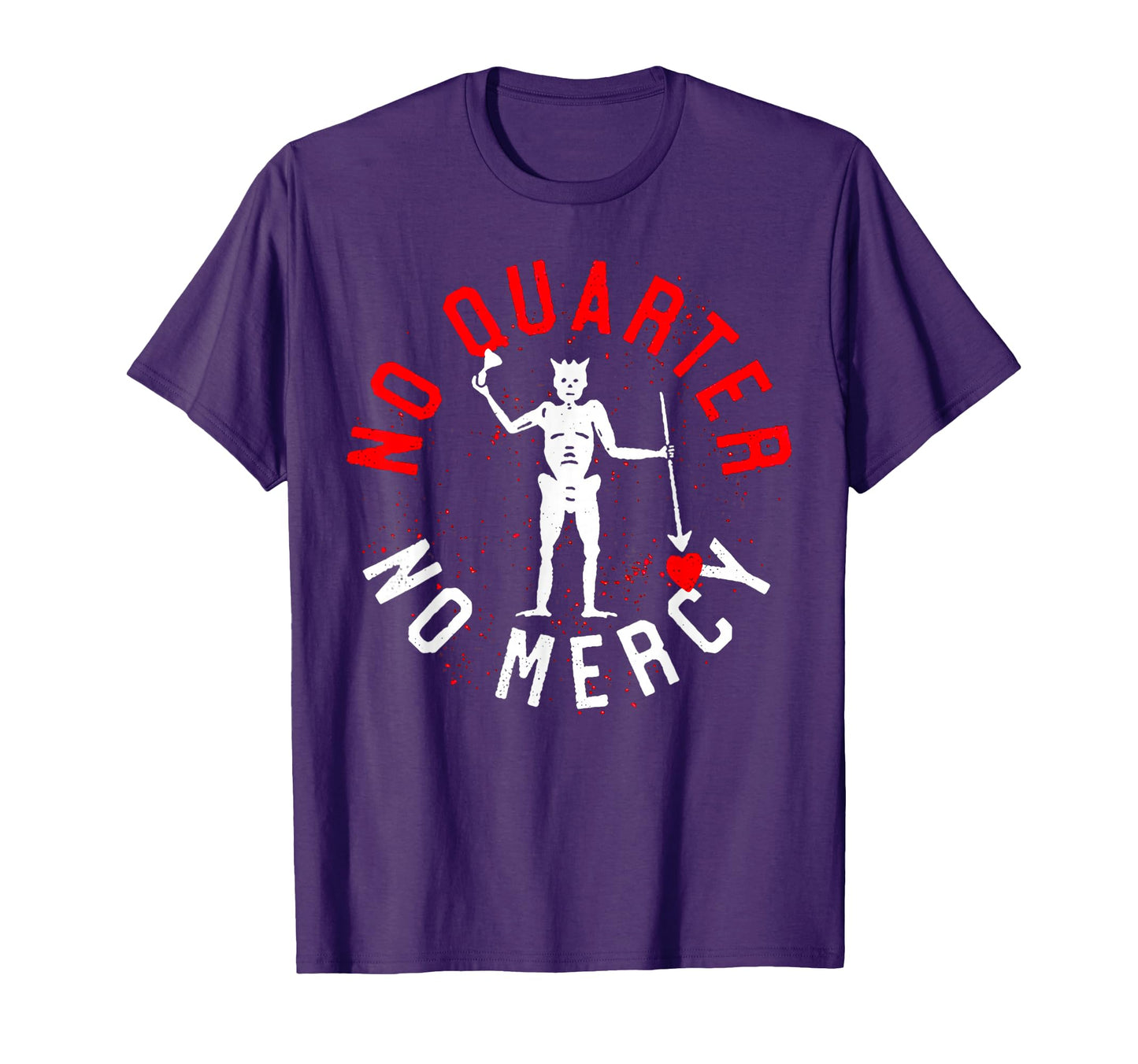 Funny No Quarter No Mercy T-Shirt - Streetwear Style for Adults - T-Shirt, Sweatshirt, Hoodie