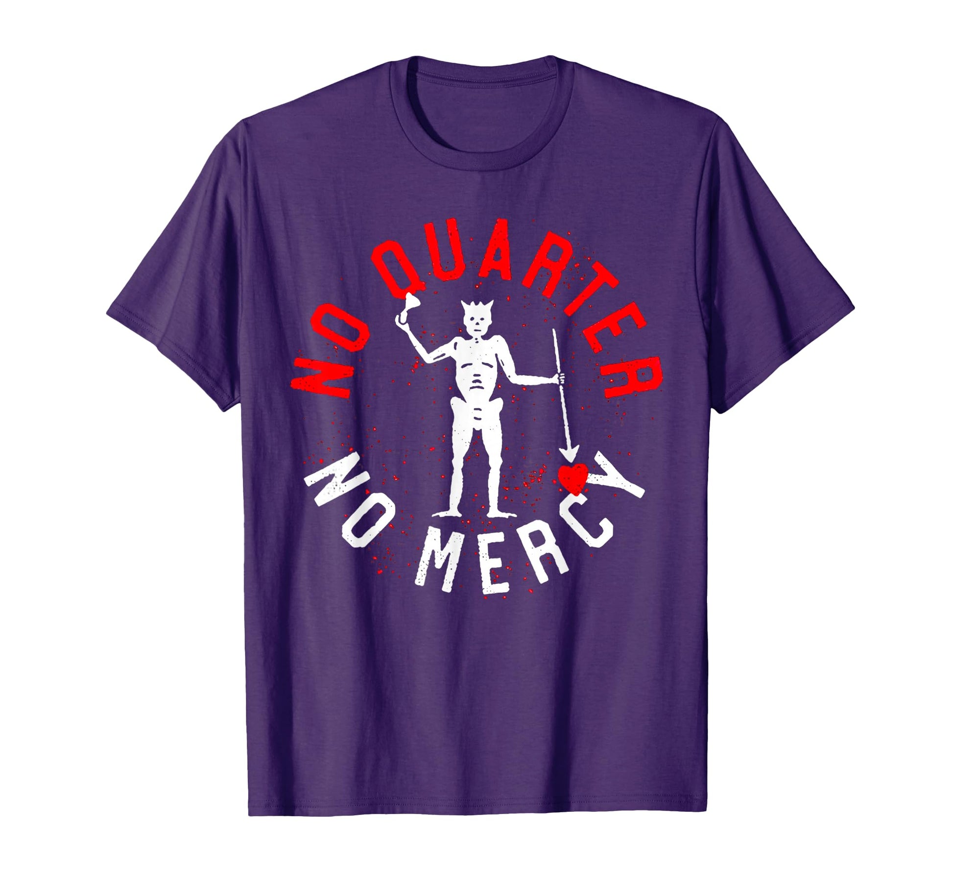 Funny No Quarter No Mercy T-Shirt - Streetwear Style for Adults - T-Shirt, Sweatshirt, Hoodie
