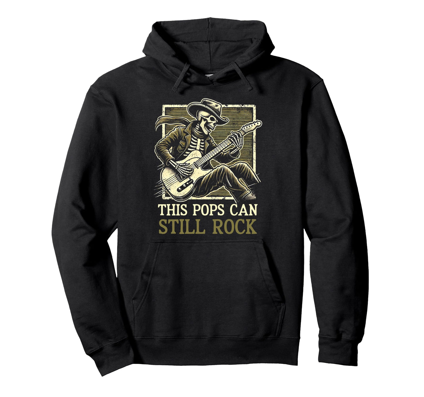 This Pops Can Still Rock Funny Fathers Hoodie - Minimalist Print Men Women - T-Shirt, Sweatshirt, Hoodie