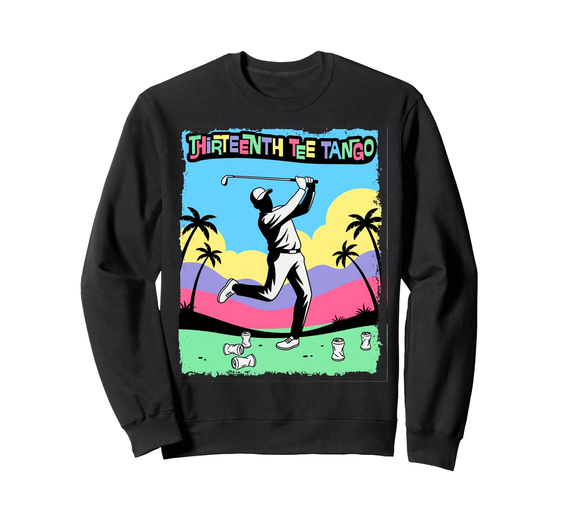 80 Alcohol 20 Skill Golf Ball Sweatshirt - Streetwear Style for Adults - T-Shirt, Sweatshirt, Hoodie