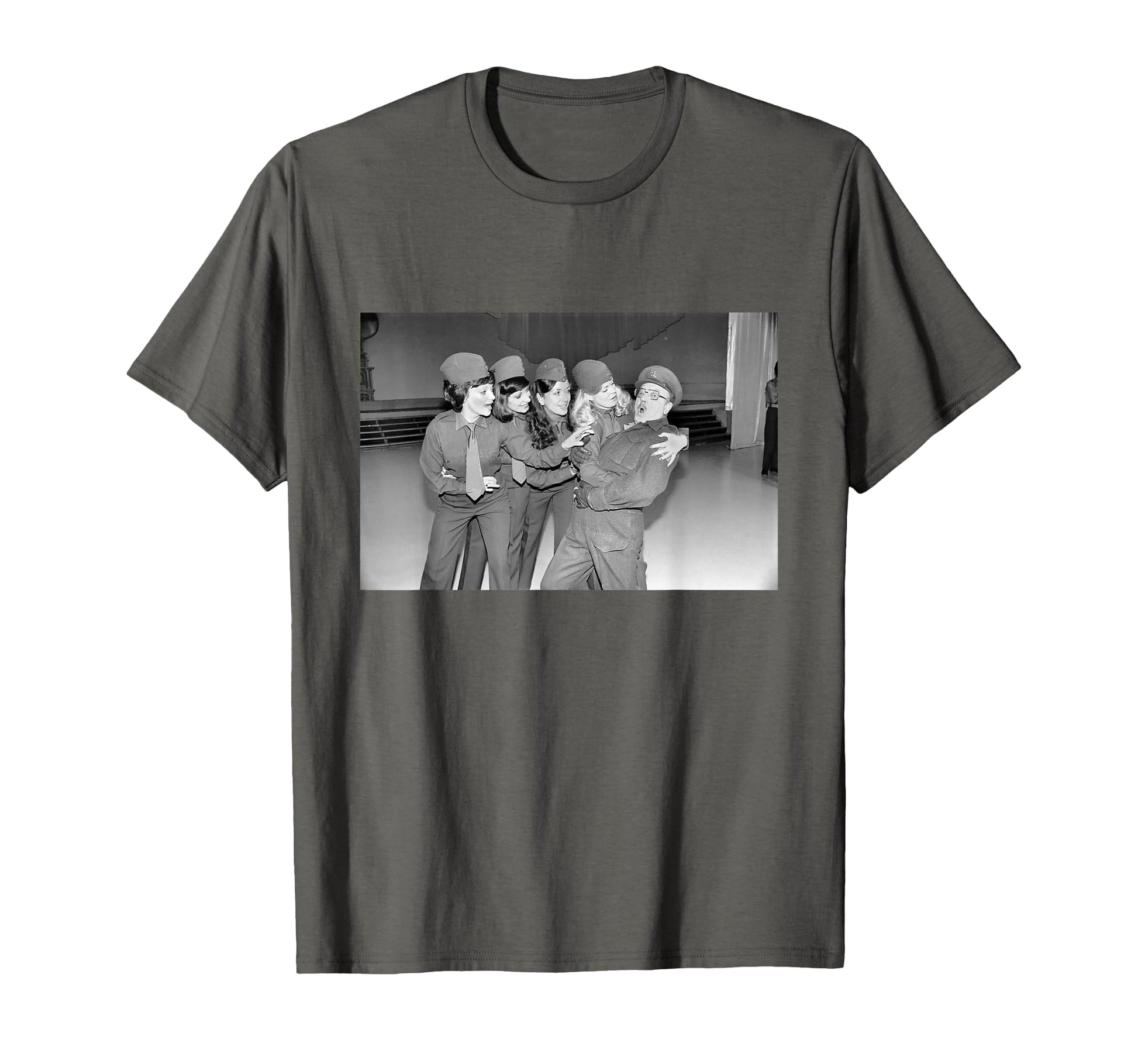 Arthur Lowe Captain Mainwaring Dads Army T-Shirt - Graphic Print Unisex - T-Shirt, Sweatshirt, Hoodie