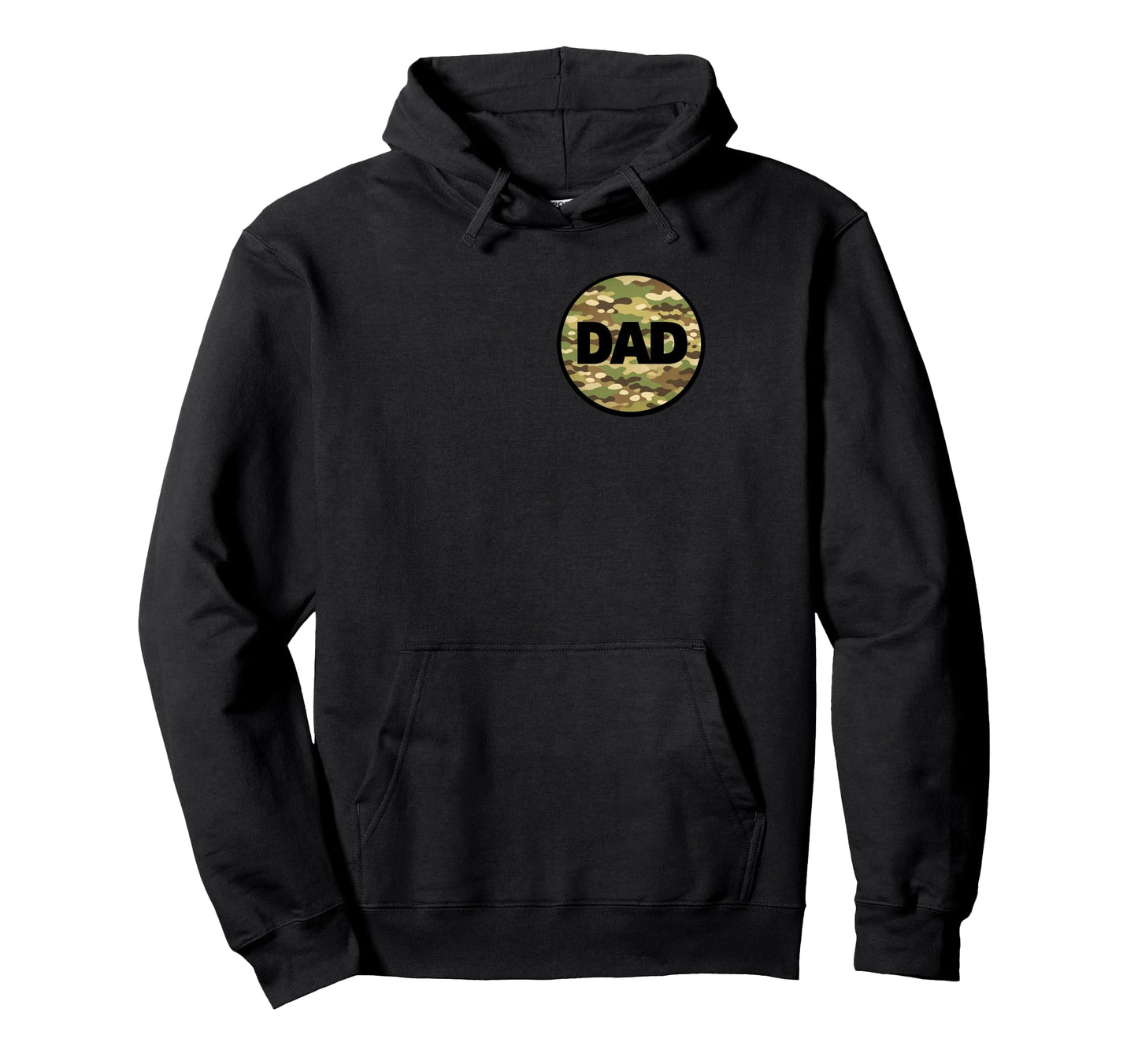 Stylish Camouflage Dad Pocket Any Occasion Hoodie - Graphic Print Unisex - T-Shirt, Sweatshirt, Hoodie