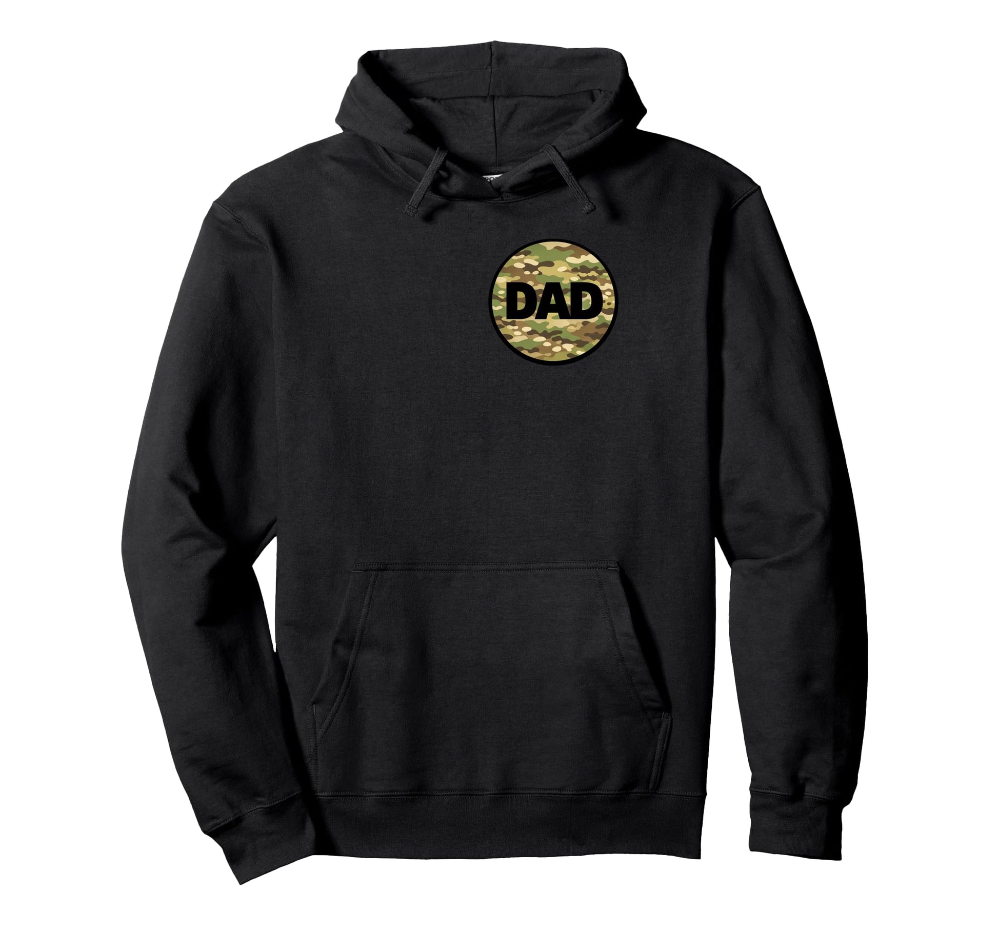 Stylish Camouflage Dad Pocket Any Occasion Hoodie - Graphic Print Unisex - T-Shirt, Sweatshirt, Hoodie