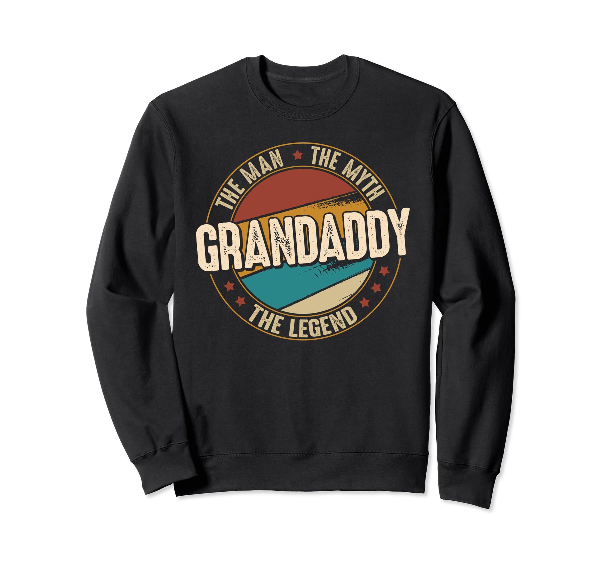 Grandaddy Myth Legend Funny Fathers Sweatshirt - Minimalist Print Unisex - T-Shirt, Sweatshirt, Hoodie