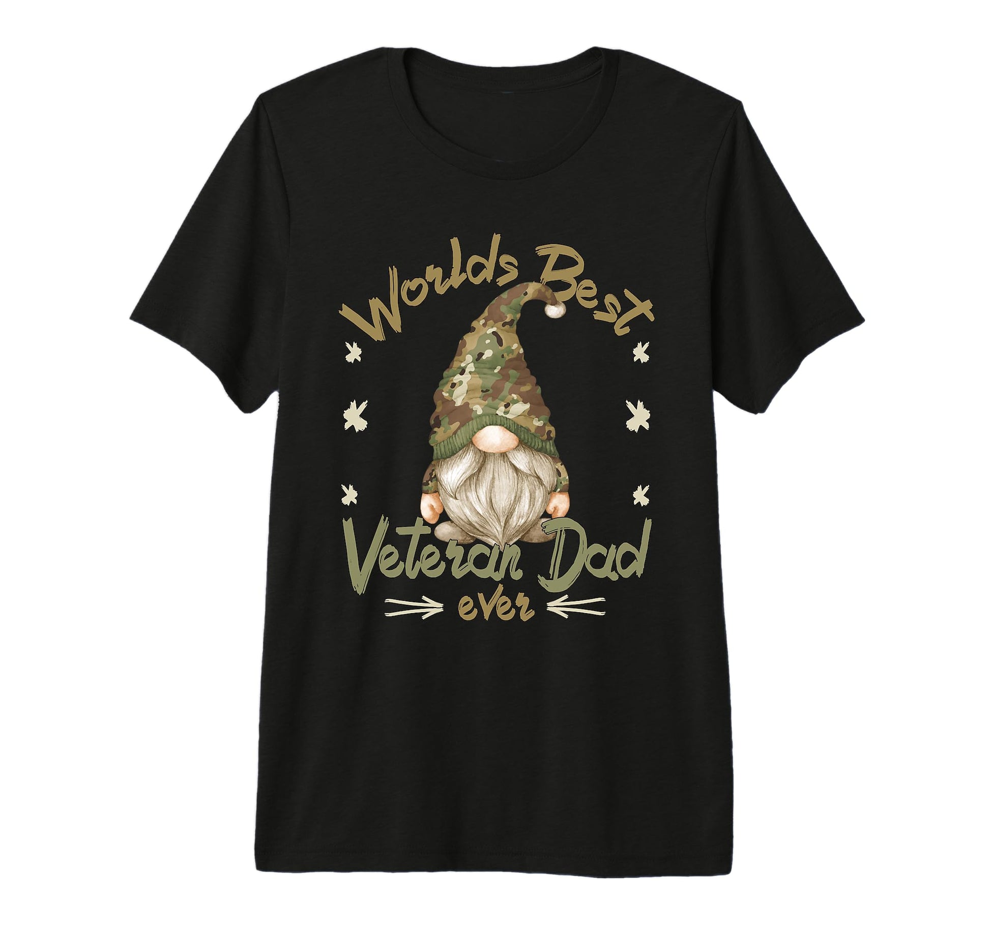 Military Fathers Day Grandpa T-Shirt - Casual Everyday Wear Men Women - T-Shirt, Sweatshirt, Hoodie