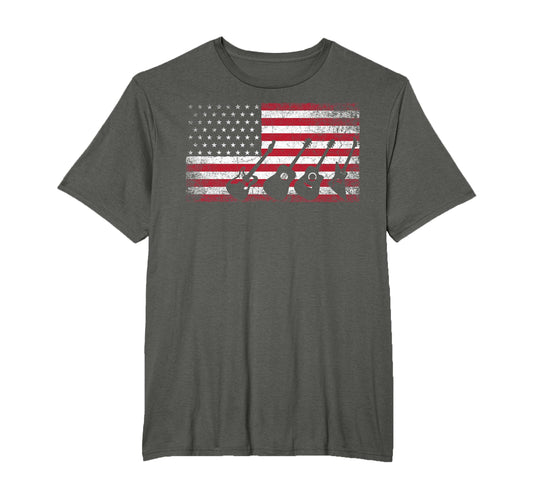 4Th July Gift Dad Guitar T-Shirt - Casual Everyday Wear for Adults - T-Shirt, Sweatshirt, Hoodie