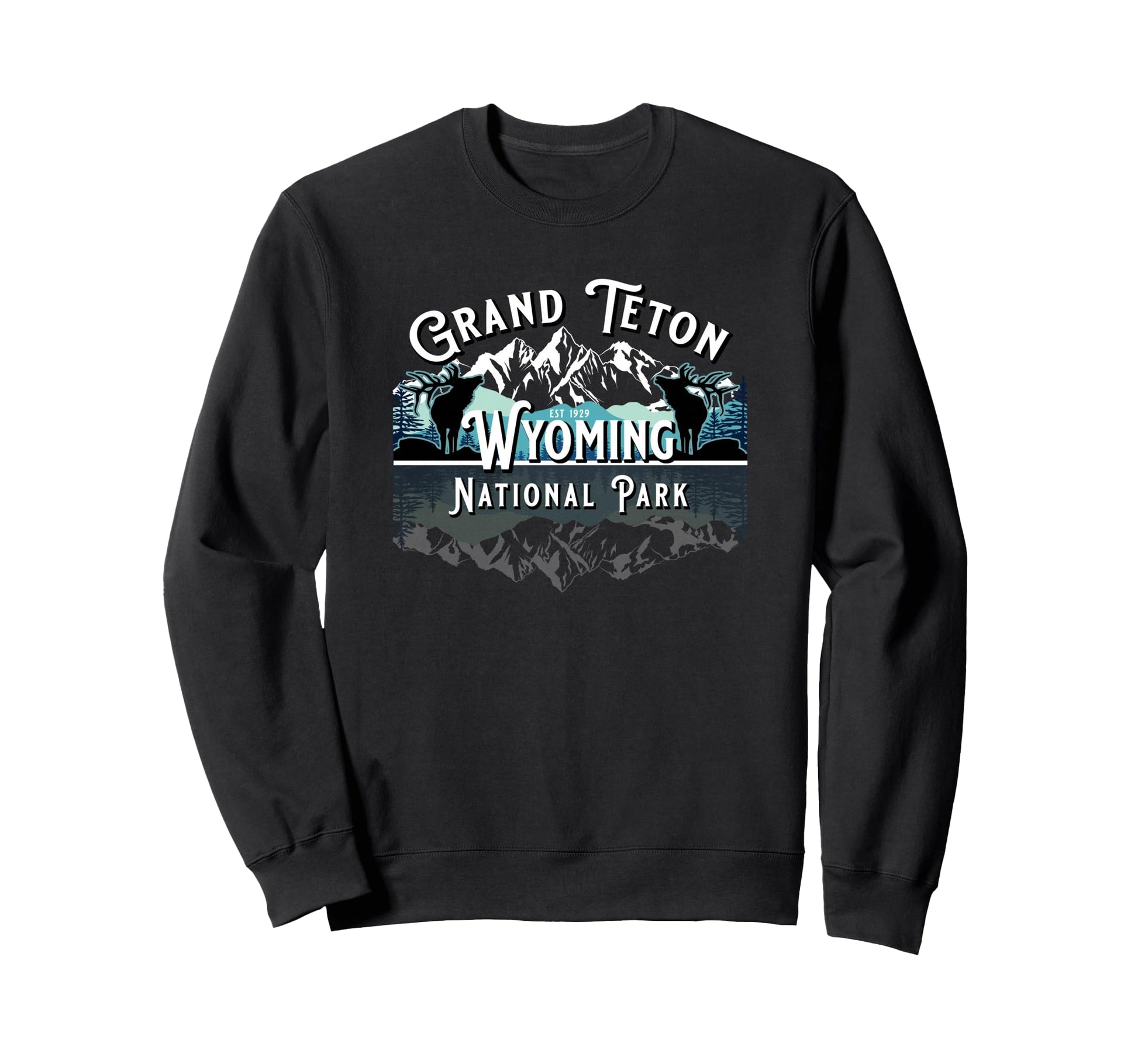 Grand Teton National Park Wyoming Usa Sweatshirt - Streetwear Style Unisex - T-Shirt, Sweatshirt, Hoodie