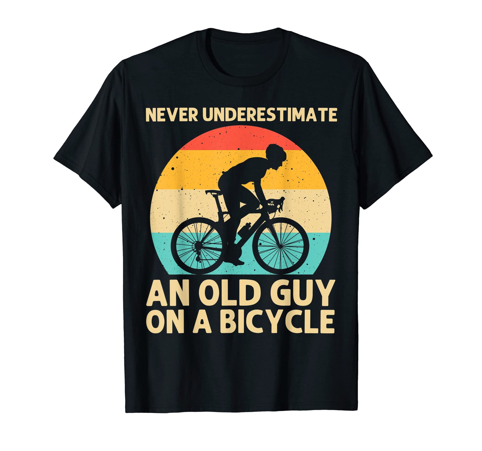 Cycling Dad Cyclist Bicycle Mountain T-Shirt - Minimalist Print Men Women - T-Shirt, Sweatshirt, Hoodie
