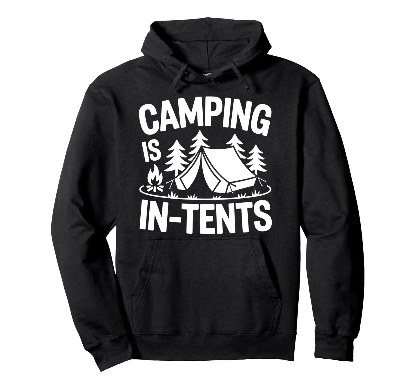 Camping Art Camping Trailer Camper Rv Hoodie - Novelty Apparel Unisex - T-Shirt, Sweatshirt, Hoodie