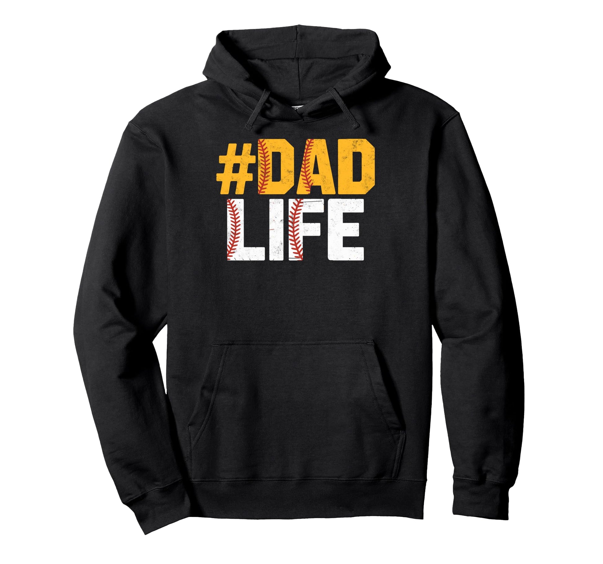 Softball Baseball Dad Life Father Coach Hoodie - Minimalist Print Unisex - T-Shirt, Sweatshirt, Hoodie