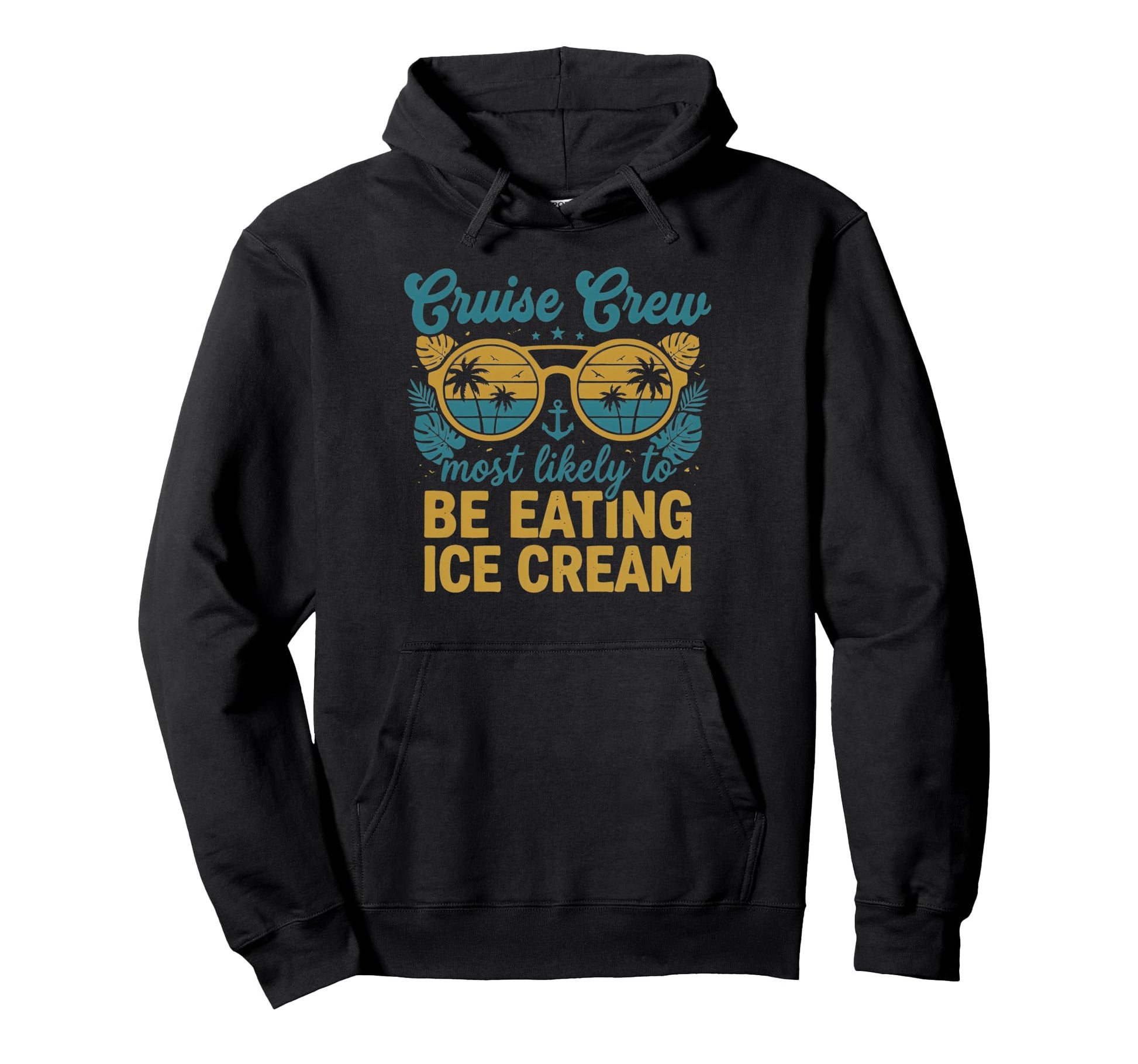Most Likely To Eating Ice Cream Hoodie - Casual Everyday Wear Unisex - T-Shirt, Sweatshirt, Hoodie