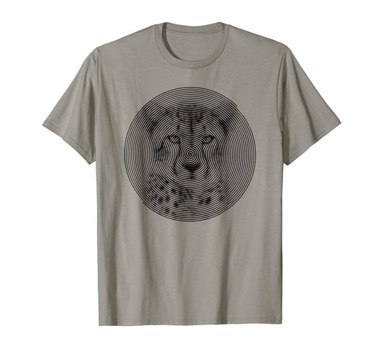 Cheetah Face Close Up Spiral T-Shirt - Fun Novelty Design Men Women - T-Shirt, Sweatshirt, Hoodie