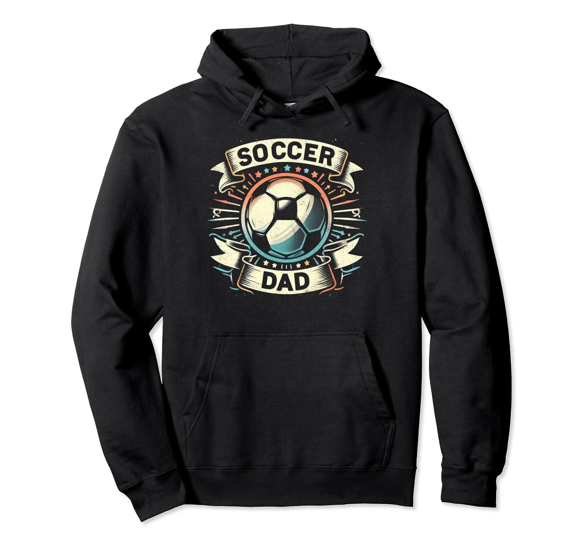 Soccer Dad Family Matching Dad Hoodie - Casual Everyday Wear Unisex - T-Shirt, Sweatshirt, Hoodie