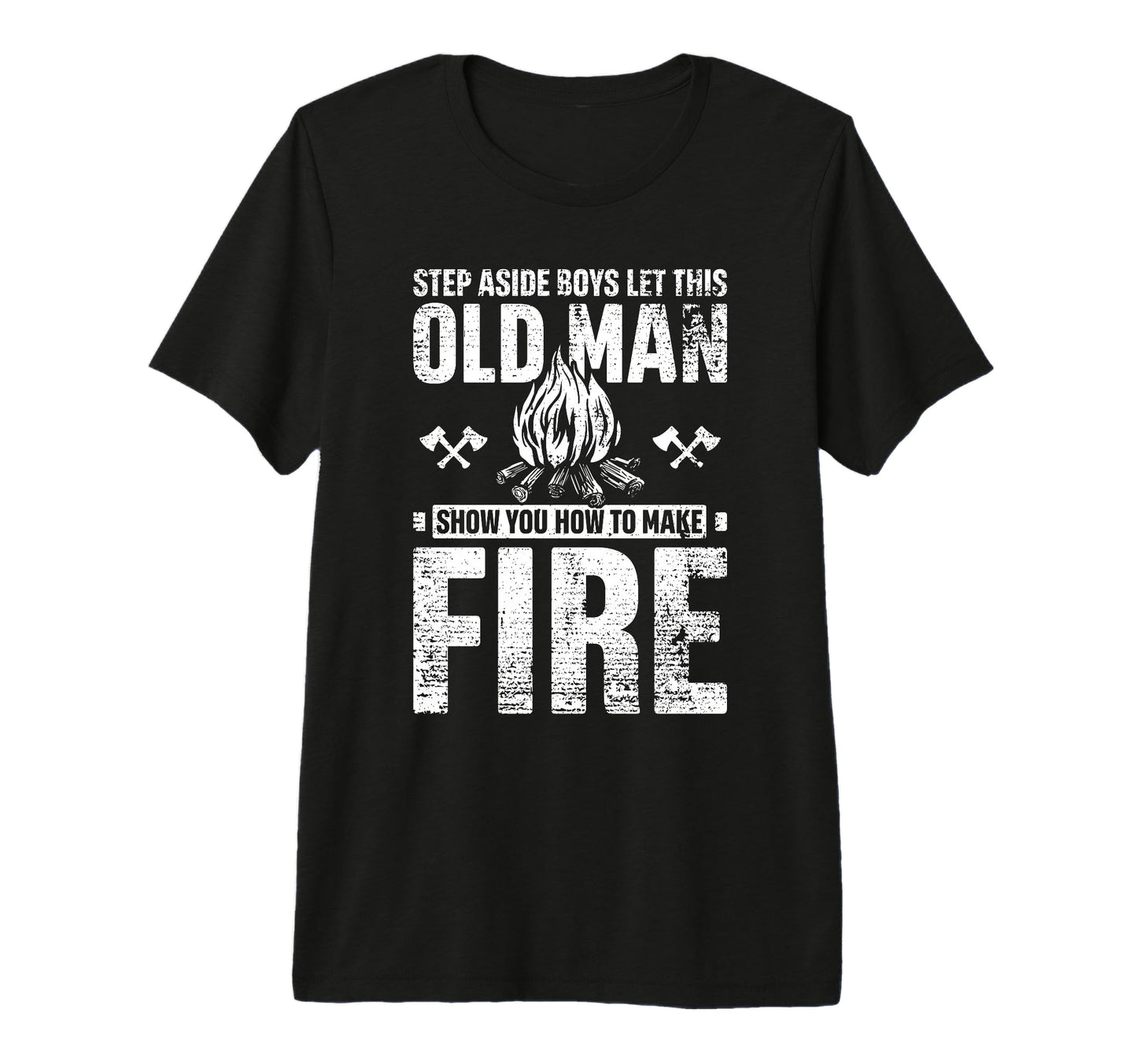 Old Survival Grandpa Dad Outdoor T-Shirt - Unique Graphic for Adults - T-Shirt, Sweatshirt, Hoodie