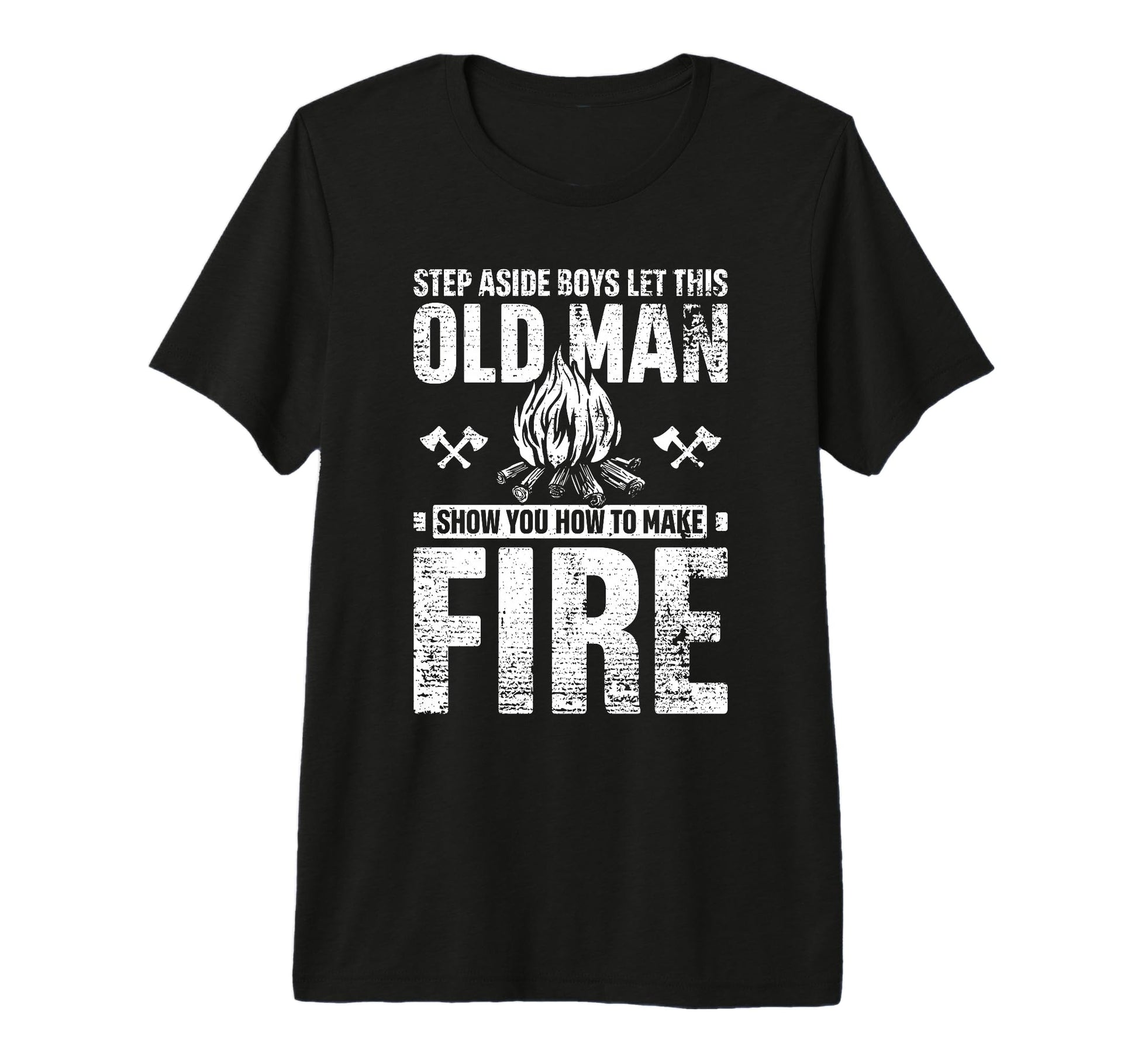 Old Survival Grandpa Dad Outdoor T-Shirt - Unique Graphic for Adults - T-Shirt, Sweatshirt, Hoodie