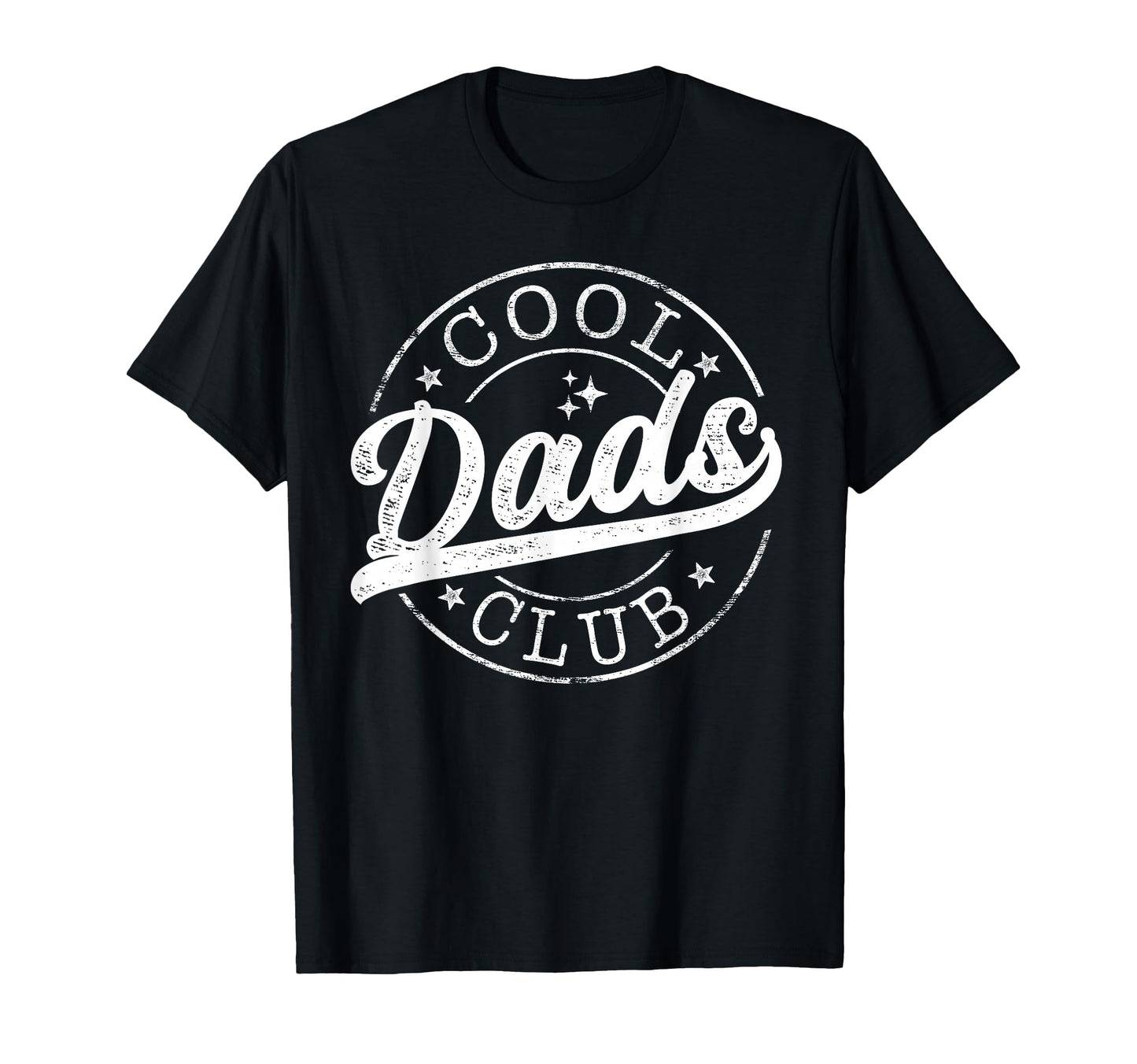 Dads Club Emblem Fathers Day Best Dad T-Shirt - Graphic Print Men Women - T-Shirt, Sweatshirt, Hoodie