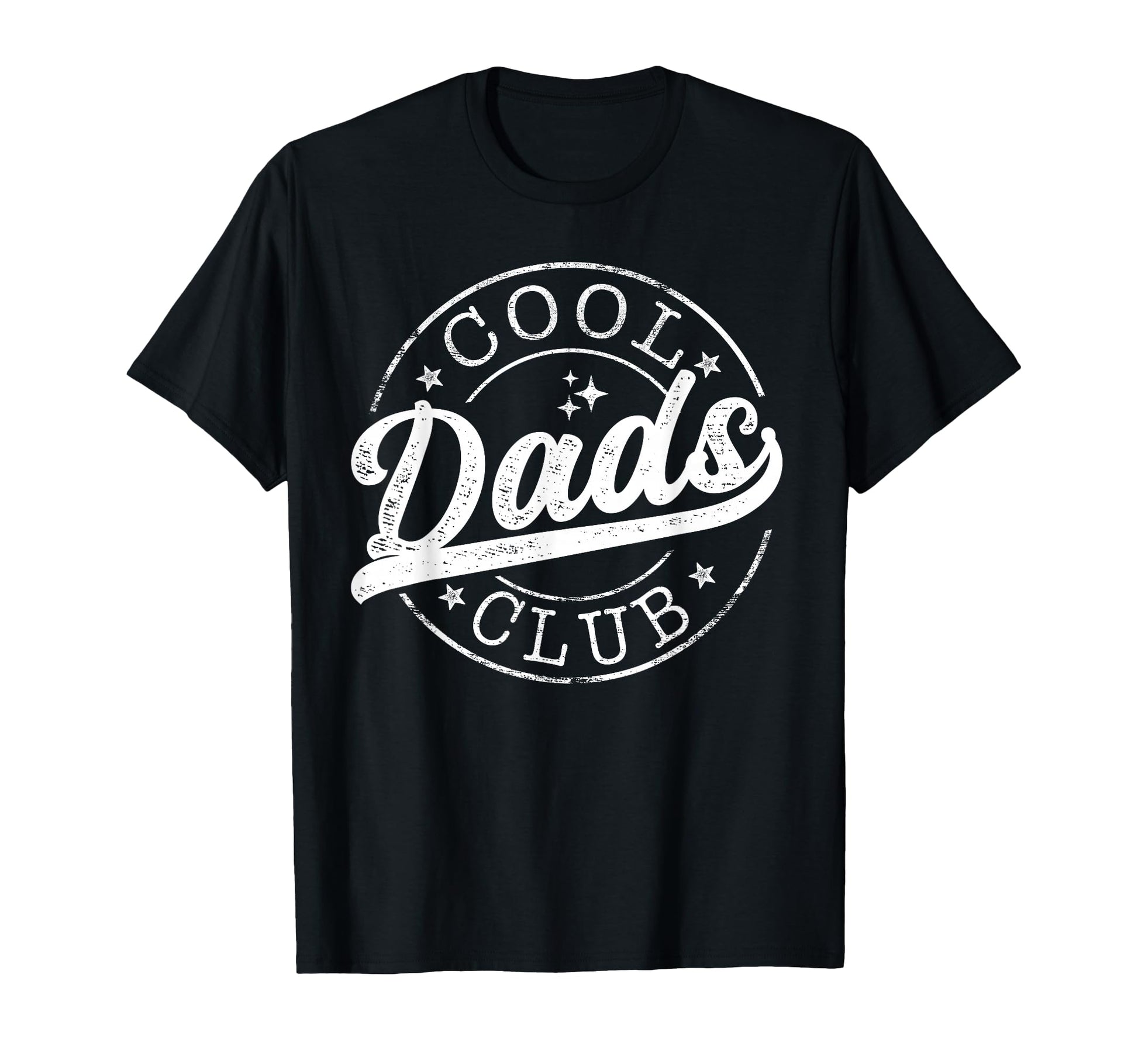 Dads Club Emblem Fathers Day Best Dad T-Shirt - Graphic Print Men Women - T-Shirt, Sweatshirt, Hoodie
