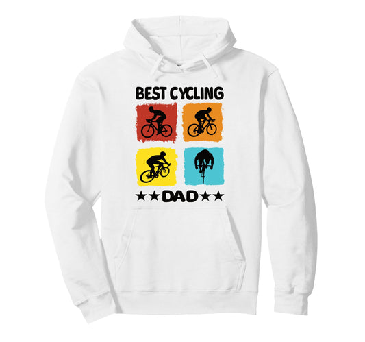 Best Road Bike Dad Road Bike Cyclist Biker Hoodie - Unique Graphic Unisex - T-Shirt, Sweatshirt, Hoodie