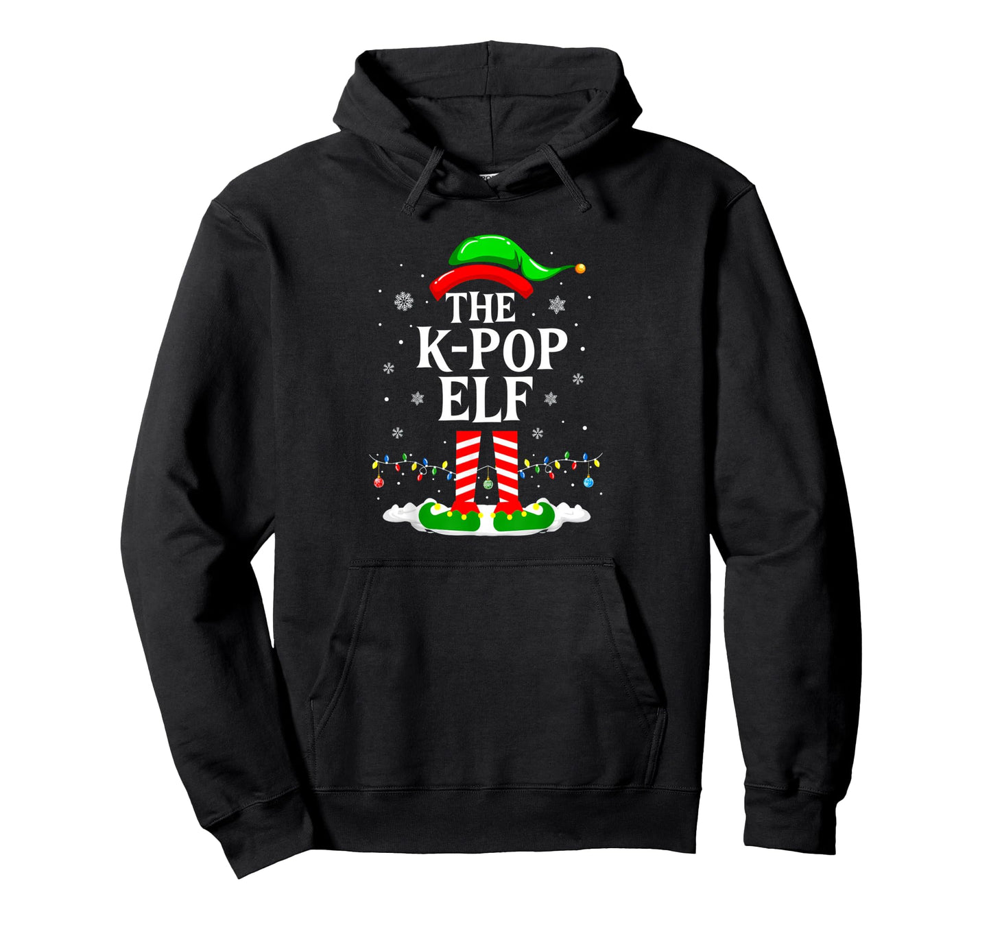 K Pop Elf Family Group Pajama Hoodie - Casual Everyday Wear Unisex - T-Shirt, Sweatshirt, Hoodie