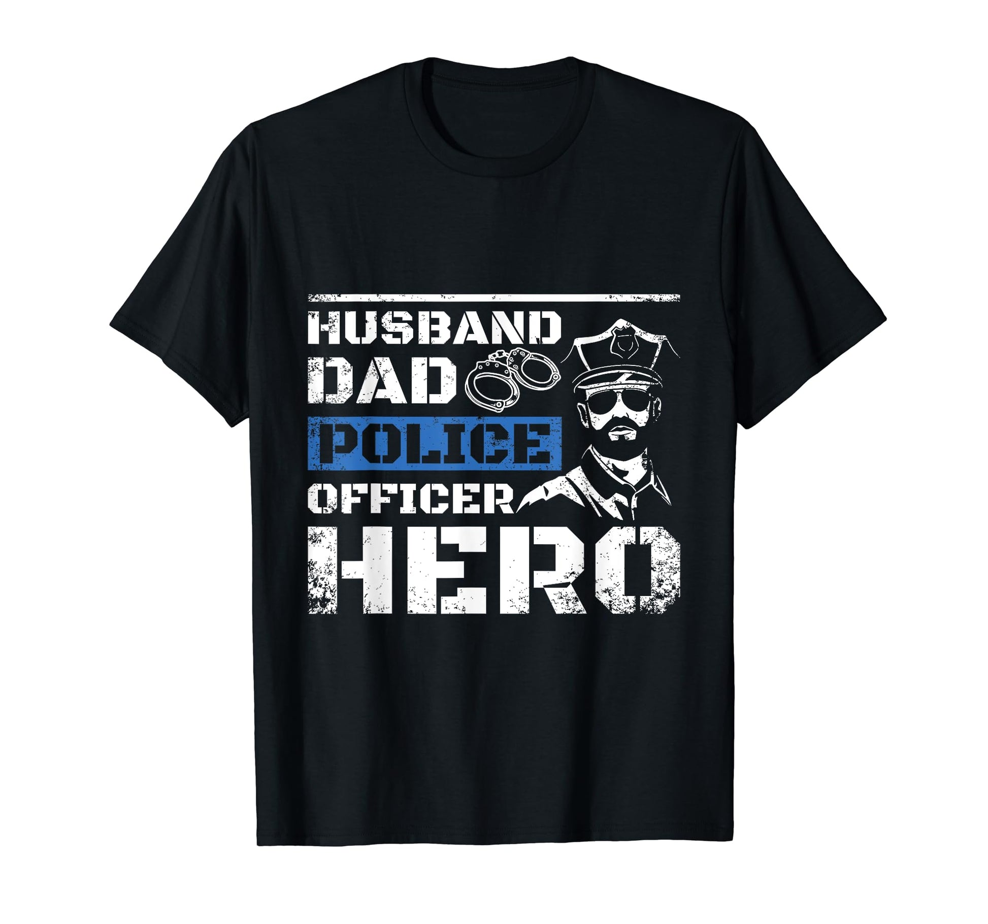 Police Officer Cop Policeman Handcuffs Hoodie - Aesthetic Graphic Men Women - T-Shirt, Sweatshirt, Hoodie