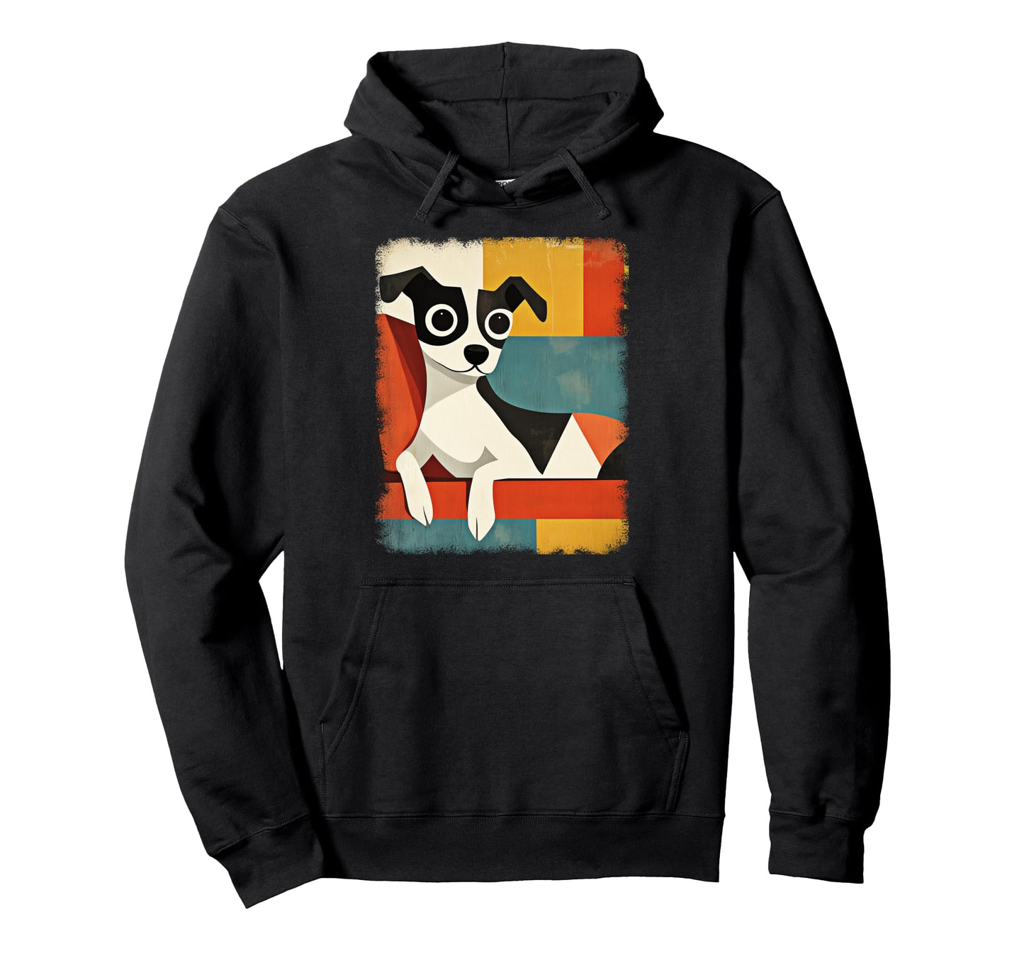 Mid Century Modern Dogs 50S 60S Hoodie - Fun Novelty Design Men Women - T-Shirt, Sweatshirt, Hoodie