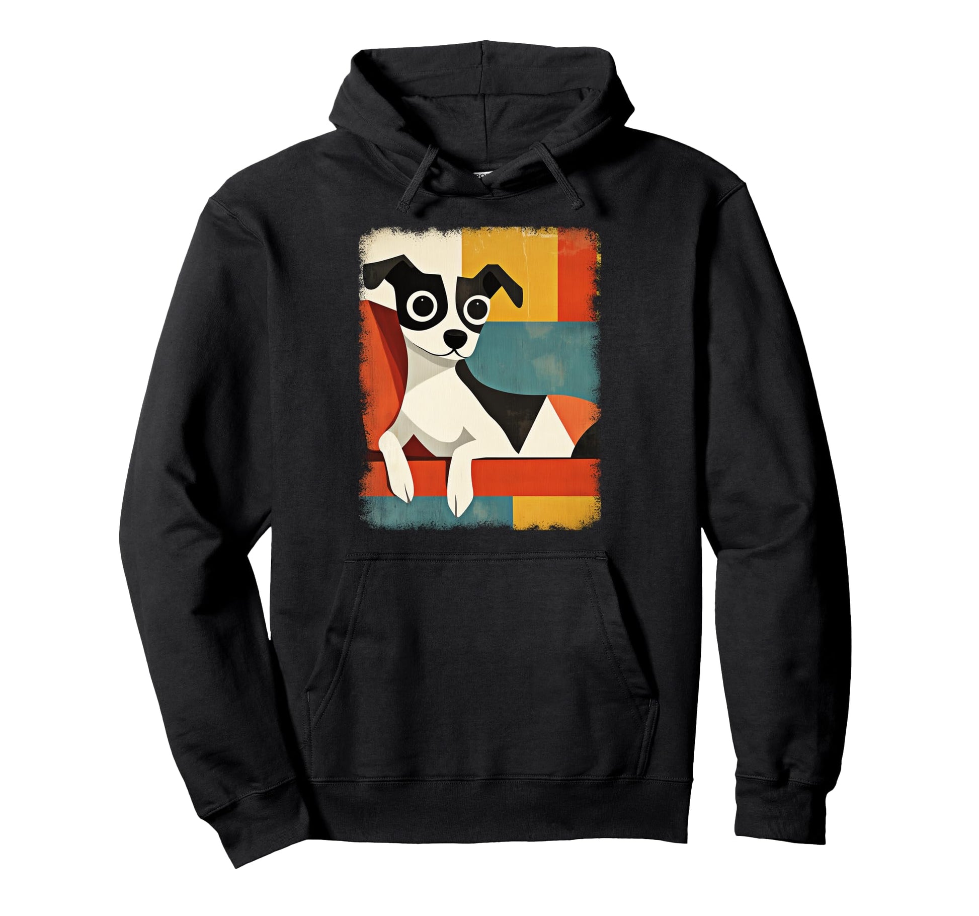 Mid Century Modern Dogs 50S 60S Hoodie - Fun Novelty Design Men Women - T-Shirt, Sweatshirt, Hoodie