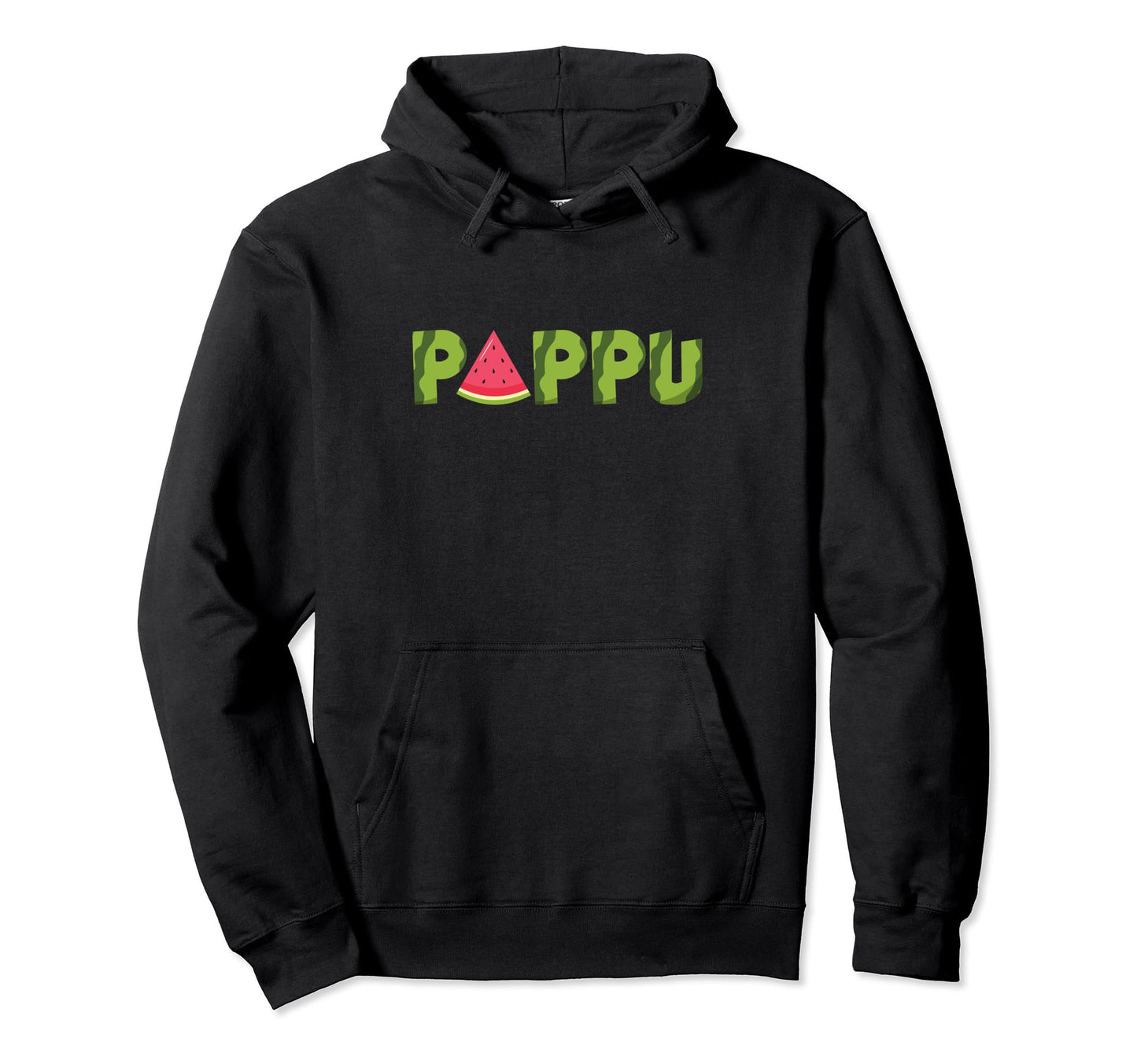 Pappu Watermelon Funny Summer Fruit Dad Hoodie - Graphic Print Men Women - T-Shirt, Sweatshirt, Hoodie