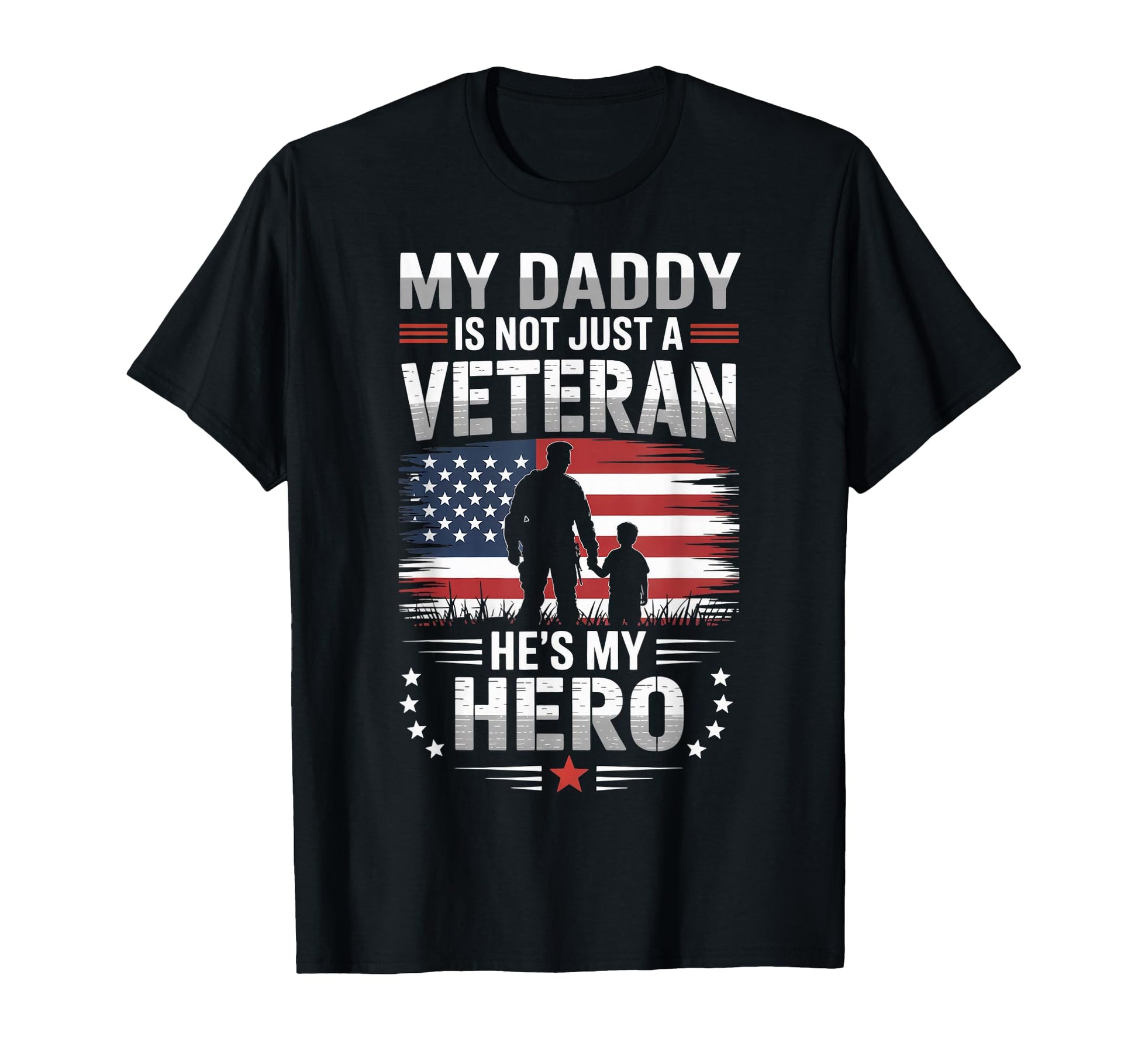 Hes Hero Usa American Patriotic Us T-Shirt - Trendy Graphic for Adults - T-Shirt, Sweatshirt, Hoodie
