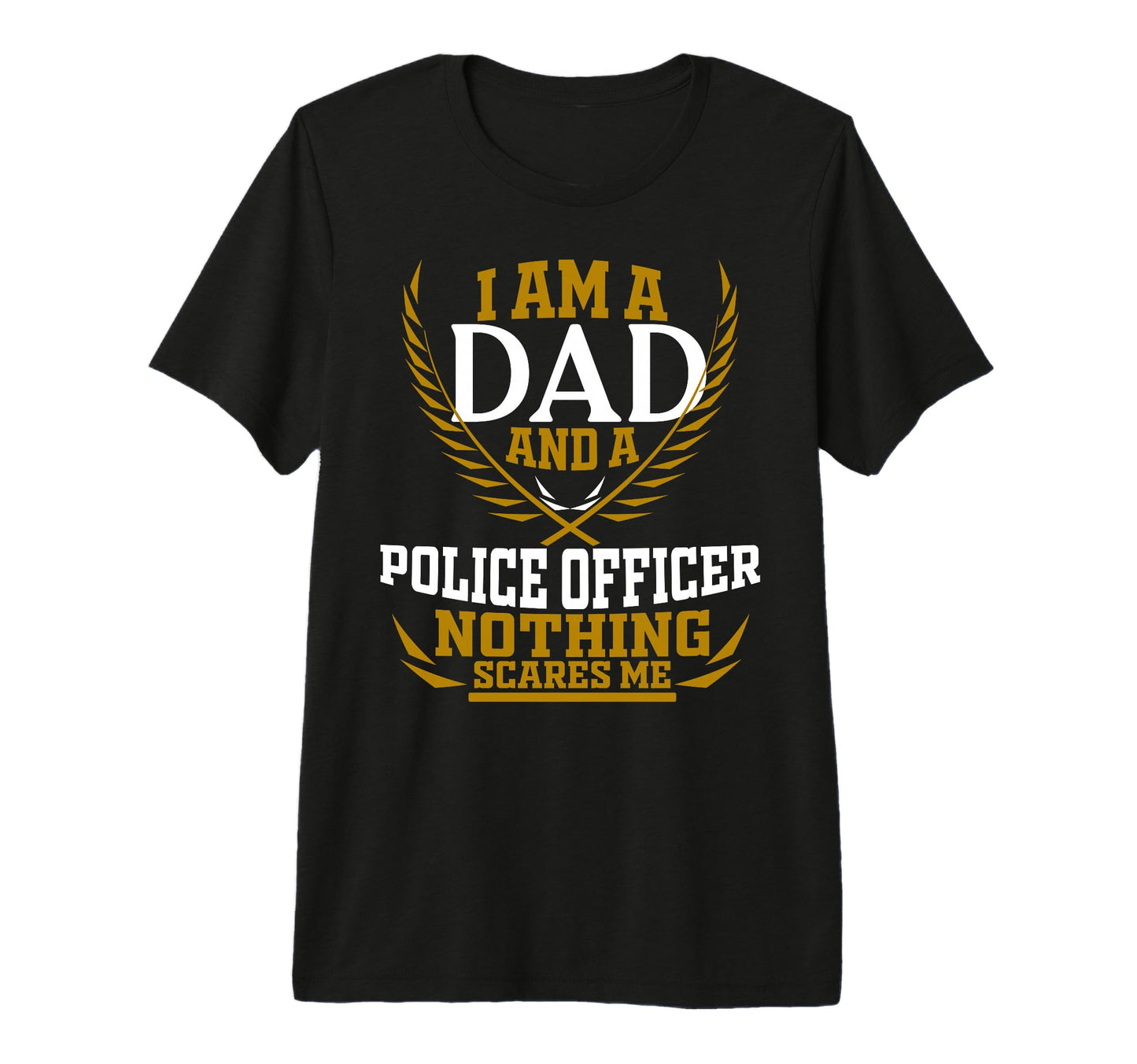 Mens Im Dad And Police Officer T-Shirt - Minimalist Print Men Women - T-Shirt, Sweatshirt, Hoodie