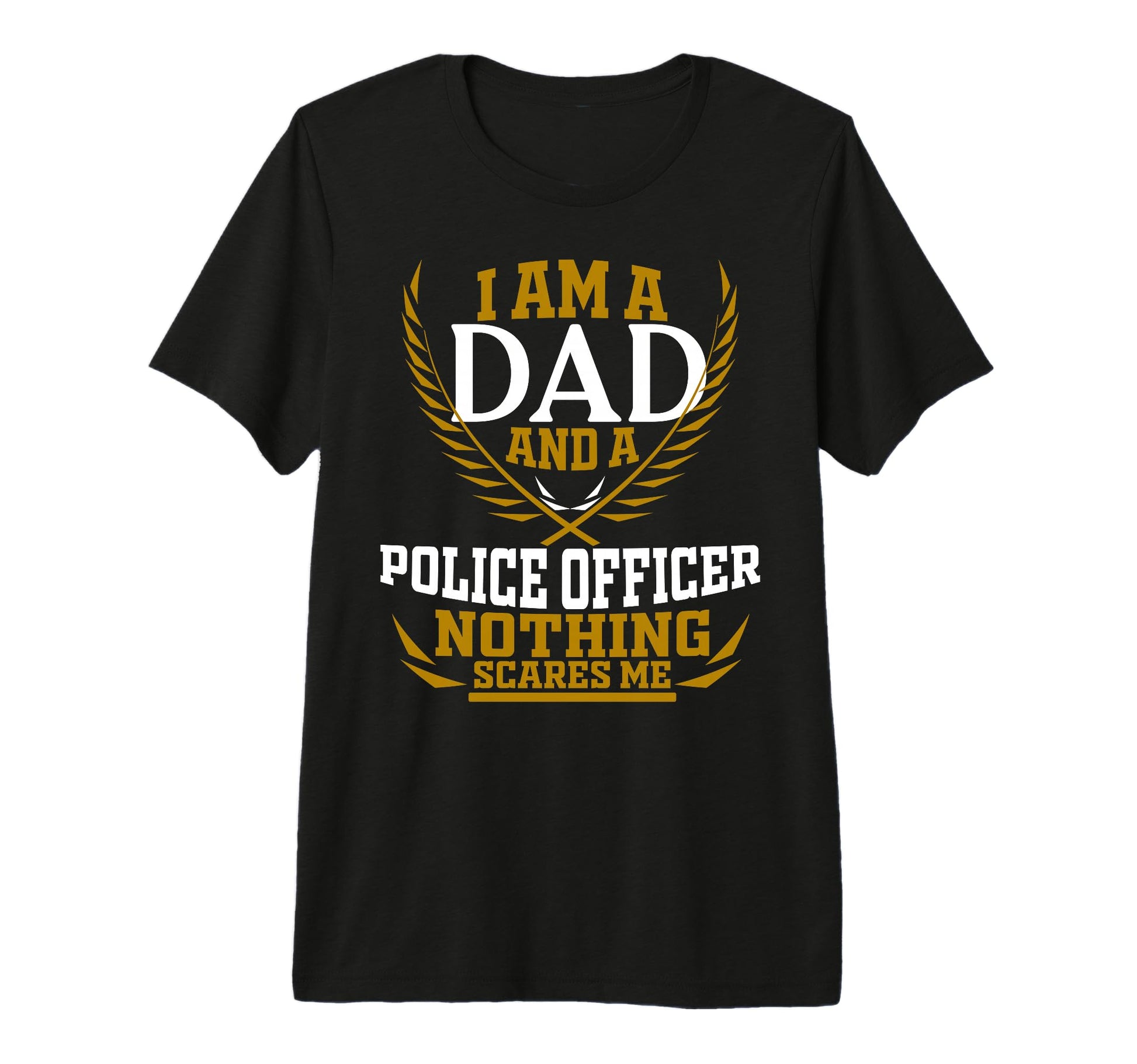 Mens Im Dad And Police Officer T-Shirt - Minimalist Print Men Women - T-Shirt, Sweatshirt, Hoodie