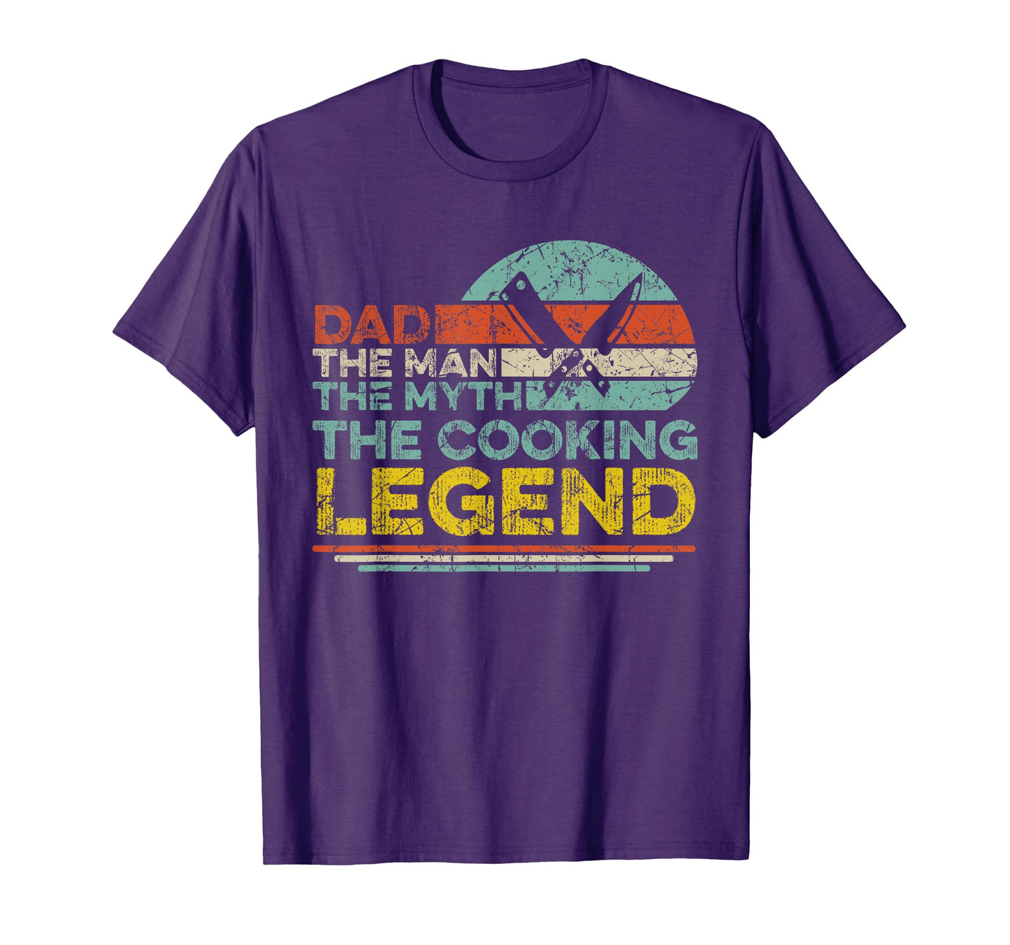 Cooking Dad Myth Legend Chef Gifts T-Shirt - Aesthetic Graphic for Adults - T-Shirt, Sweatshirt, Hoodie