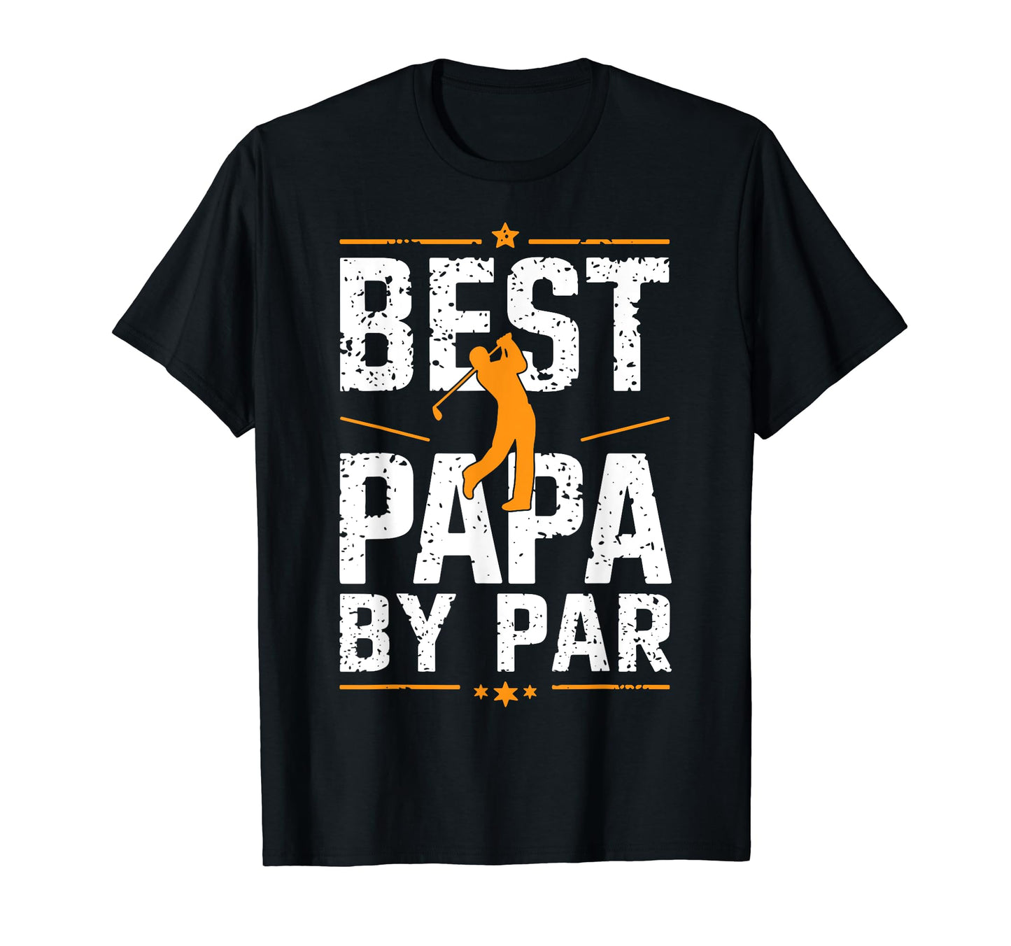 Golf Papa Novelty Funny Golfer Dad T-Shirt - Custom Art Print Men Women - T-Shirt, Sweatshirt, Hoodie