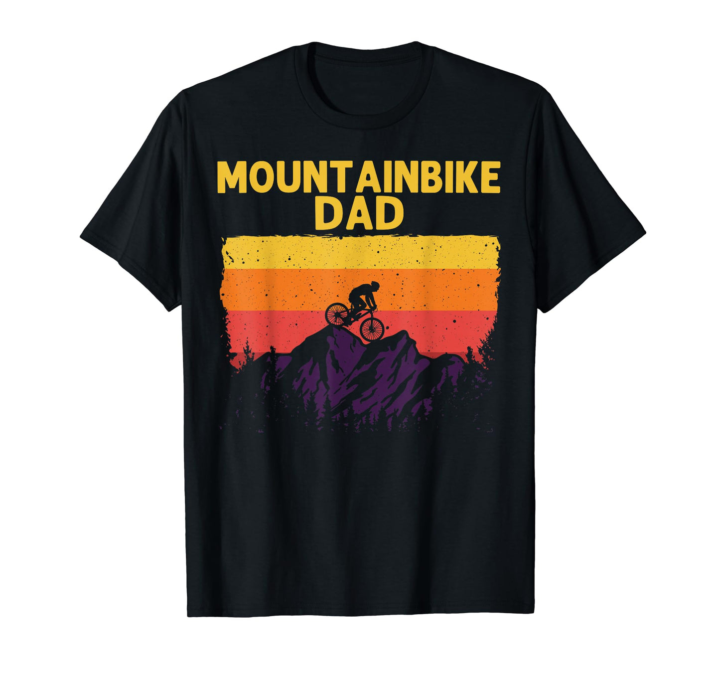 Mountain Bike Dad Papa Downhill Mtb T-Shirt - Trendy Graphic Men Women - T-Shirt, Sweatshirt, Hoodie