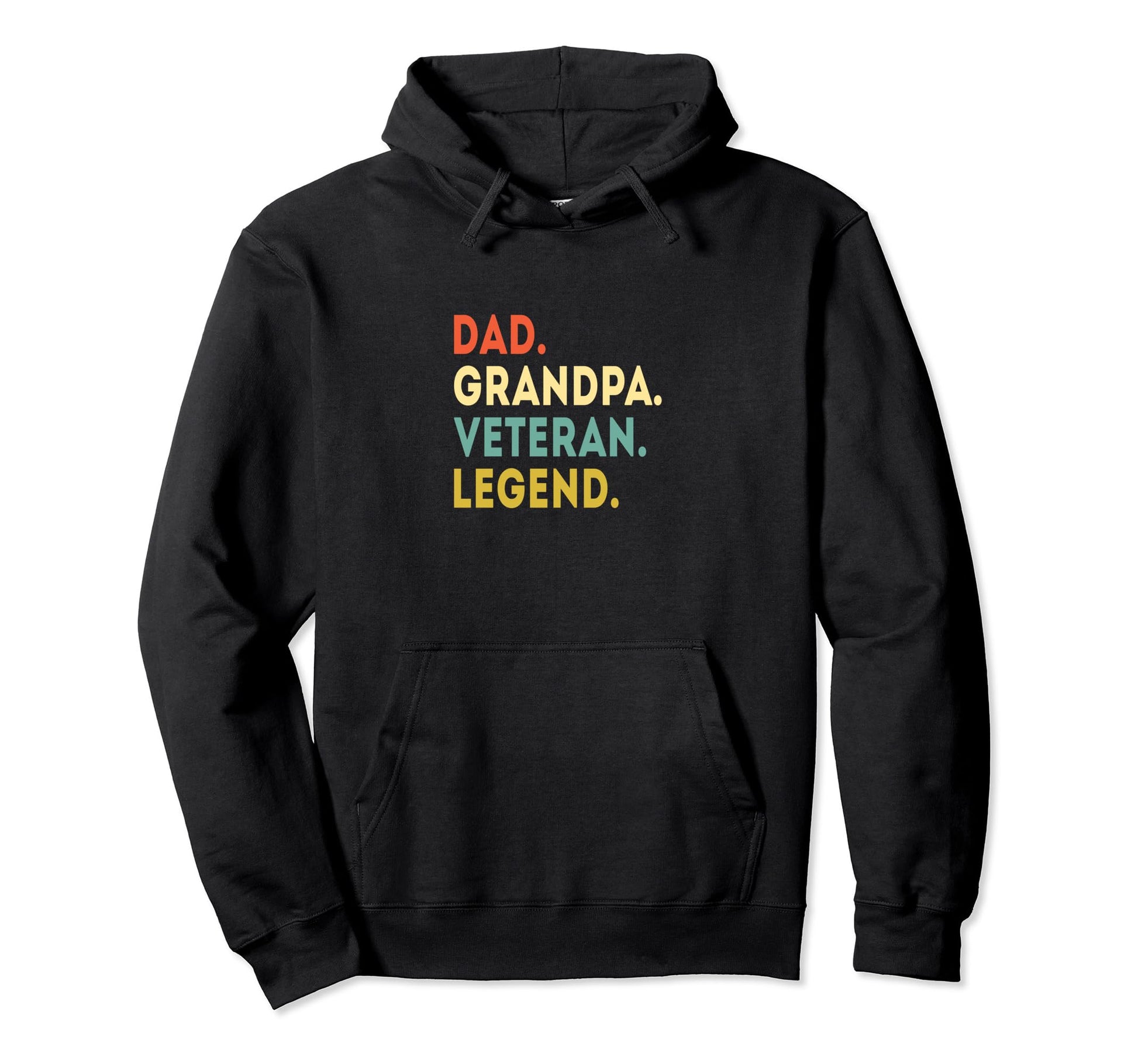 Dad Grandpa Veteran Legend Veterans Day Hoodie - Minimalist Print Unisex - T-Shirt, Sweatshirt, Hoodie