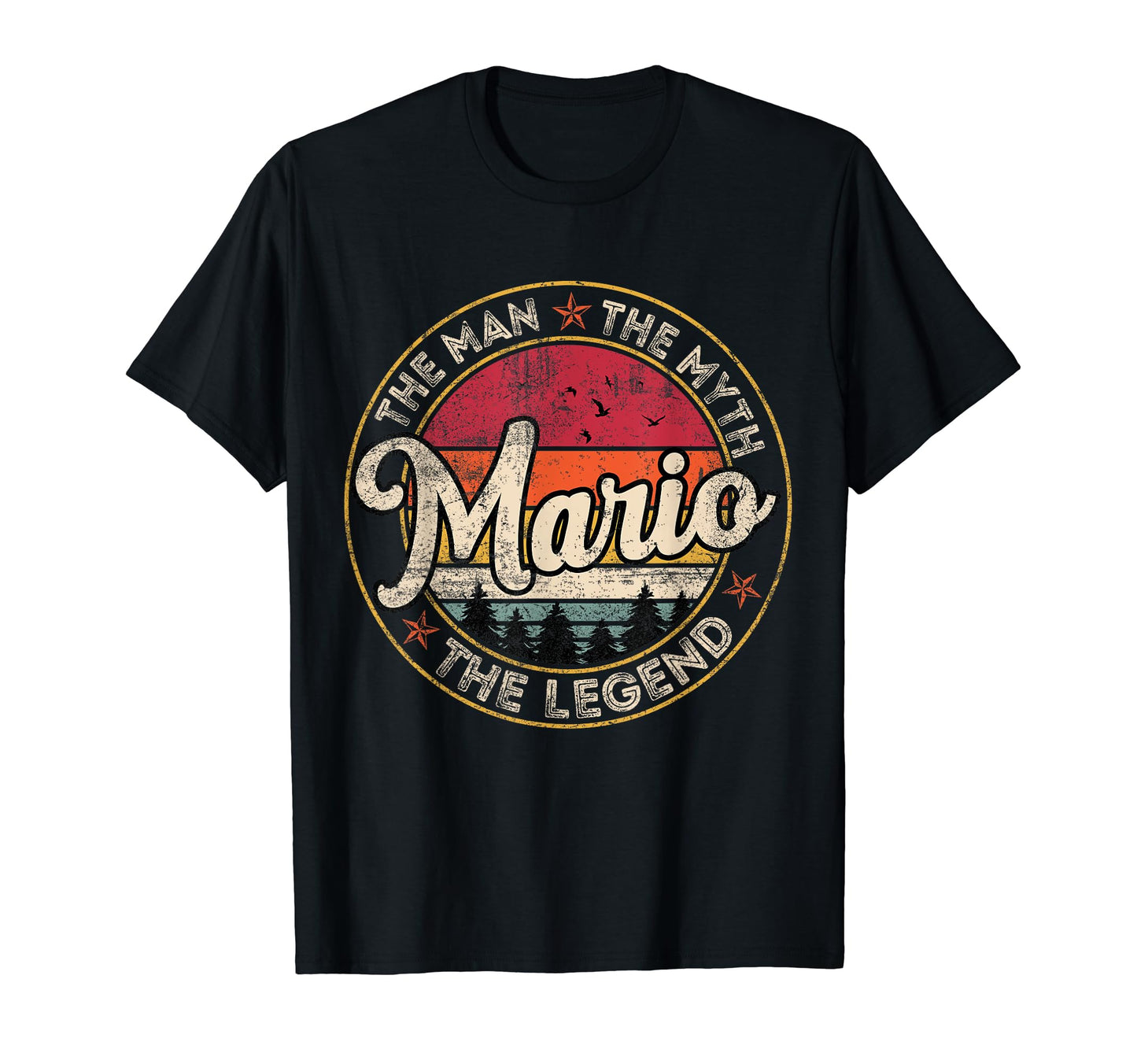 Mario Myth Legend Personalized Name T-Shirt - Unique Graphic for Adults - T-Shirt, Sweatshirt, Hoodie