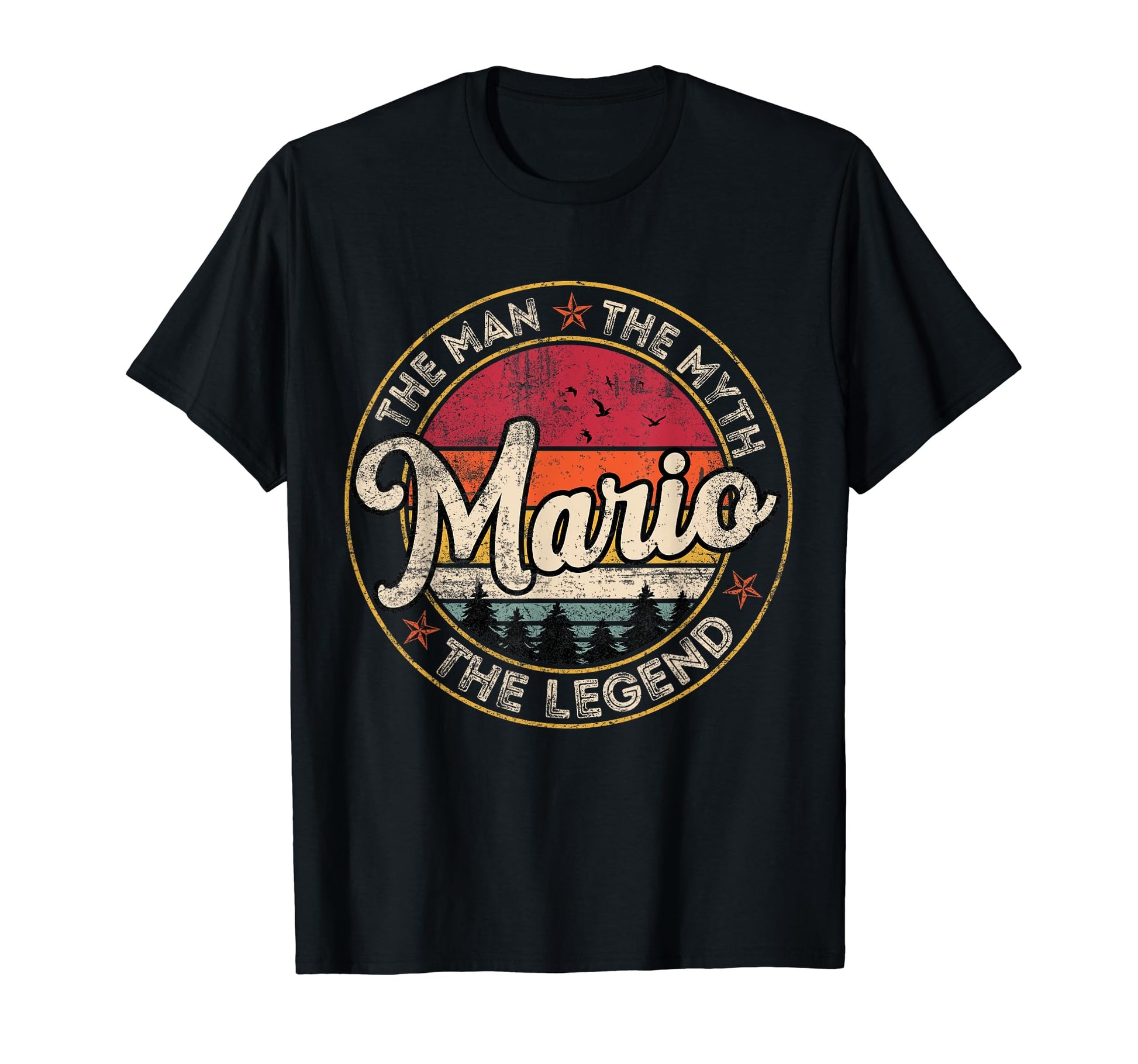 Mario Myth Legend Personalized Name T-Shirt - Unique Graphic for Adults - T-Shirt, Sweatshirt, Hoodie