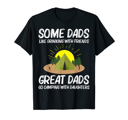 Camping Art Dad Papa Outdoor Tent T-Shirt - Novelty Apparel Men Women - T-Shirt, Sweatshirt, Hoodie