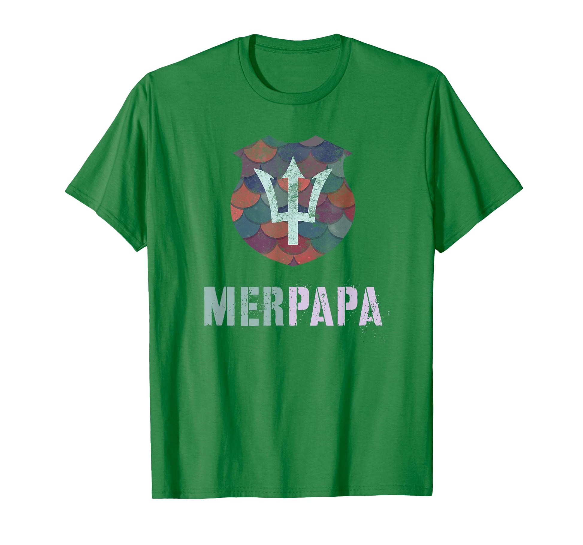 Funny Merpapa Mermaid Dad Pool Police T-Shirt - Streetwear Style Men Women - T-Shirt, Sweatshirt, Hoodie