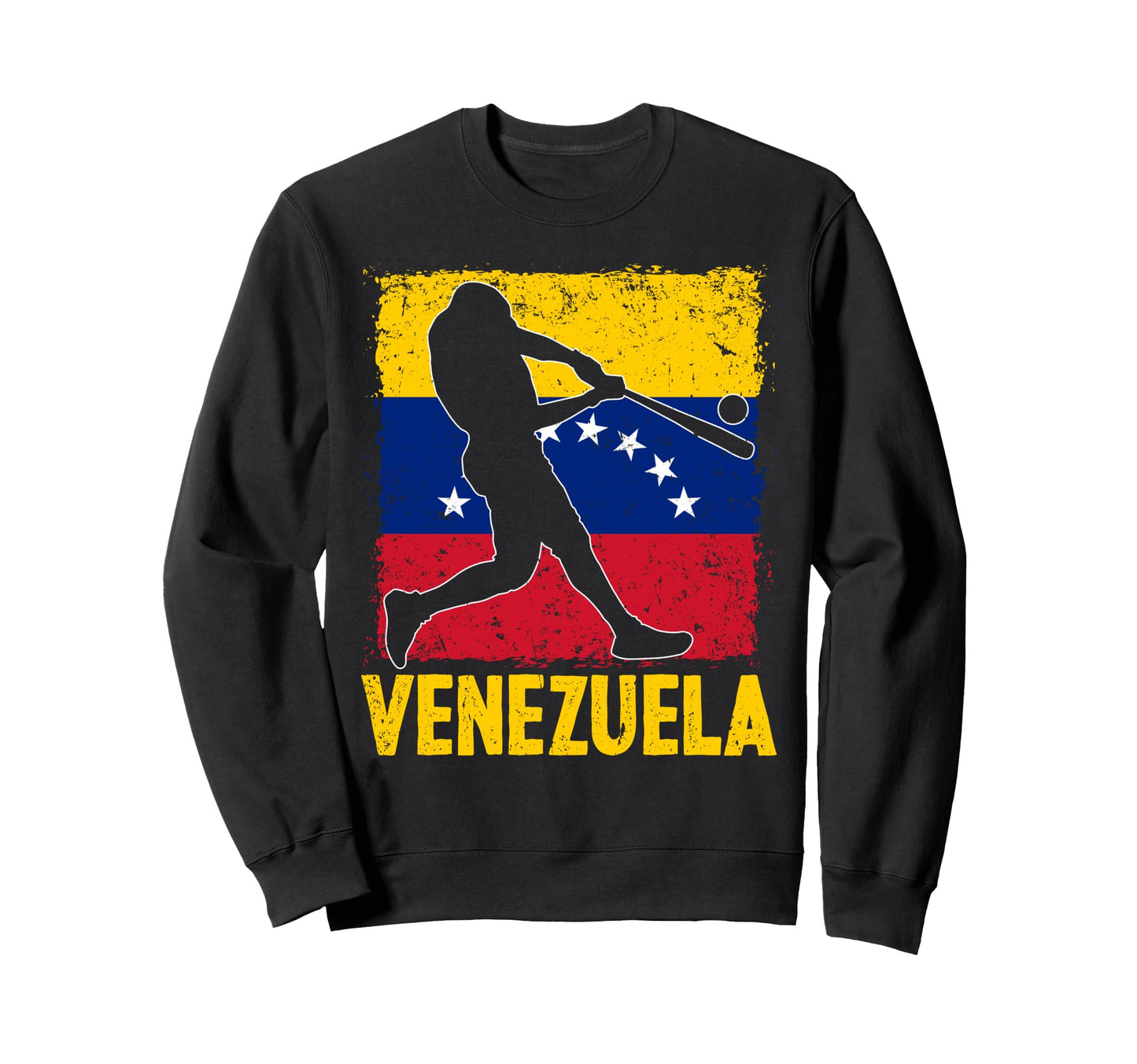Venezuelan Baseball Player Sweatshirt - Minimalist Print Men Women - T-Shirt, Sweatshirt, Hoodie