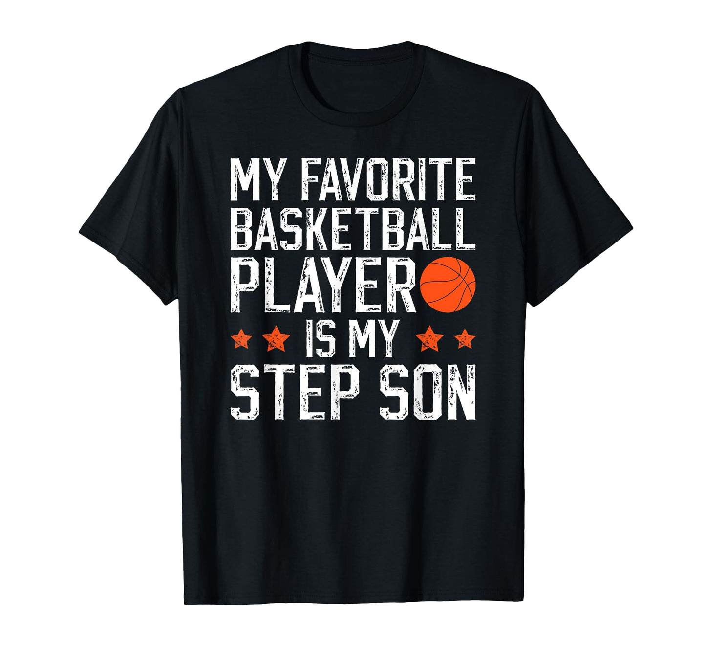 Proud Basketball Step Dad Basketball T-Shirt - Streetwear Style for Adults - T-Shirt, Sweatshirt, Hoodie