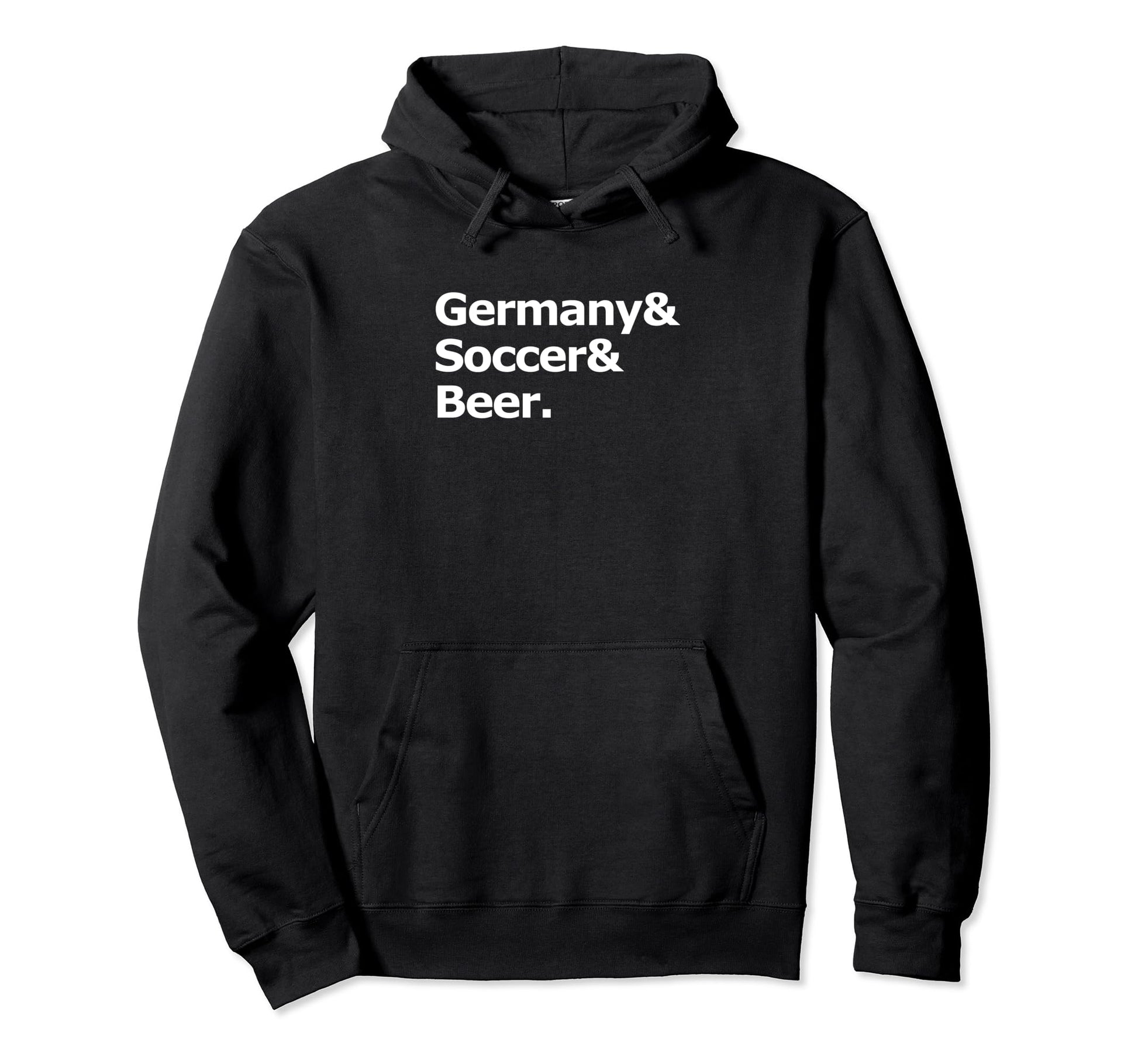 Germany Soccer Beer Football Hoodie - Casual Everyday Wear Men Women - T-Shirt, Sweatshirt, Hoodie