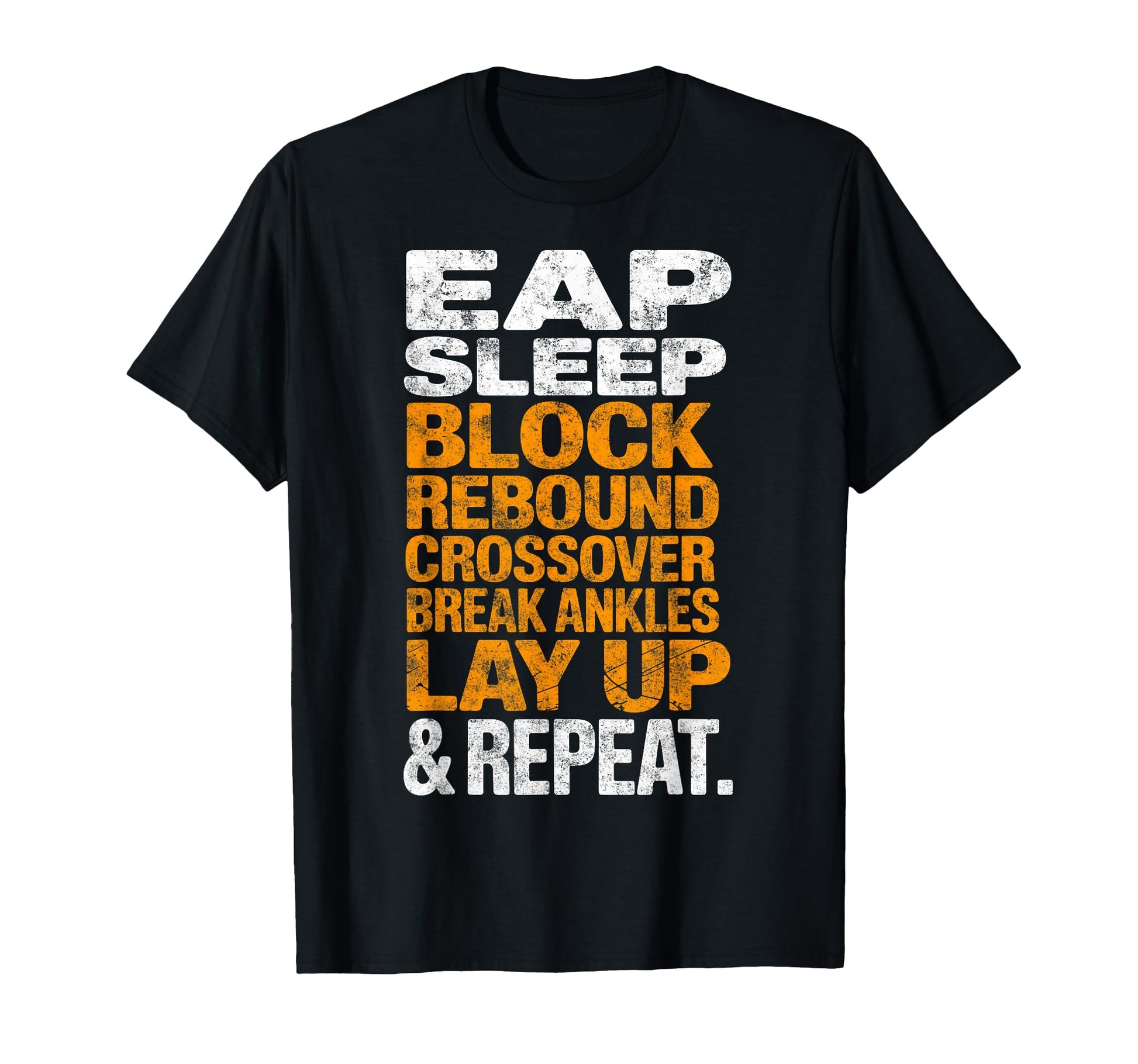 Eat Sleep Block Rebound Crossover Break T-Shirt - Minimalist Print Unisex - T-Shirt, Sweatshirt, Hoodie