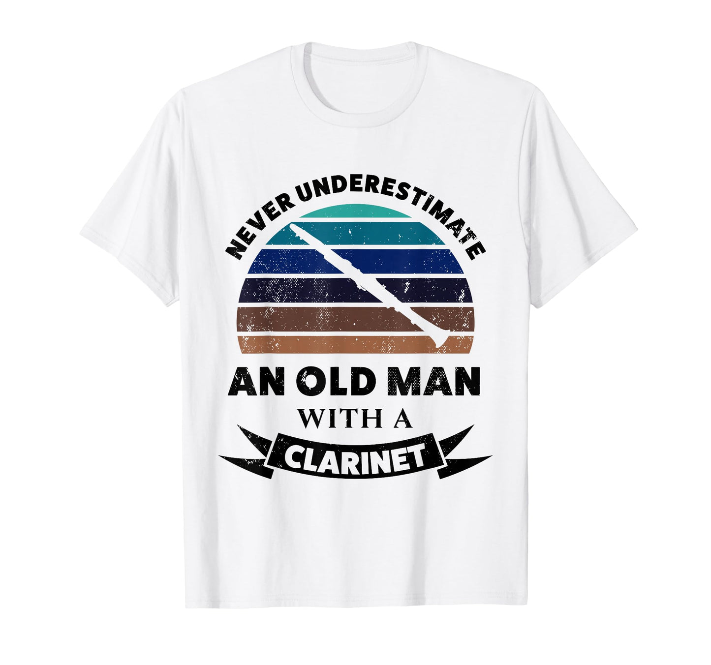 Old Clarinet Funny Gift Dad Secret T-Shirt - Streetwear Style for Adults - T-Shirt, Sweatshirt, Hoodie