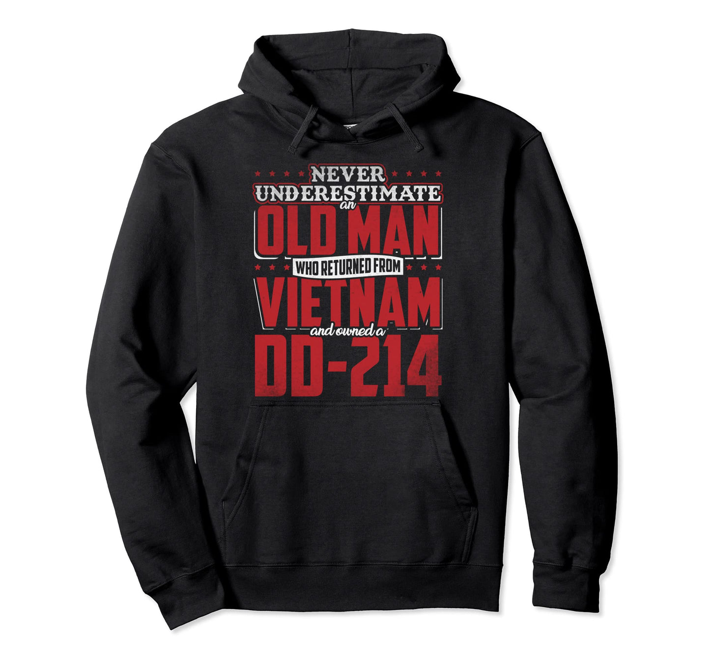 Vietnam Veteran Shirts Old Tees Dad Grandpa Hoodie - Graphic Print Unisex - T-Shirt, Sweatshirt, Hoodie