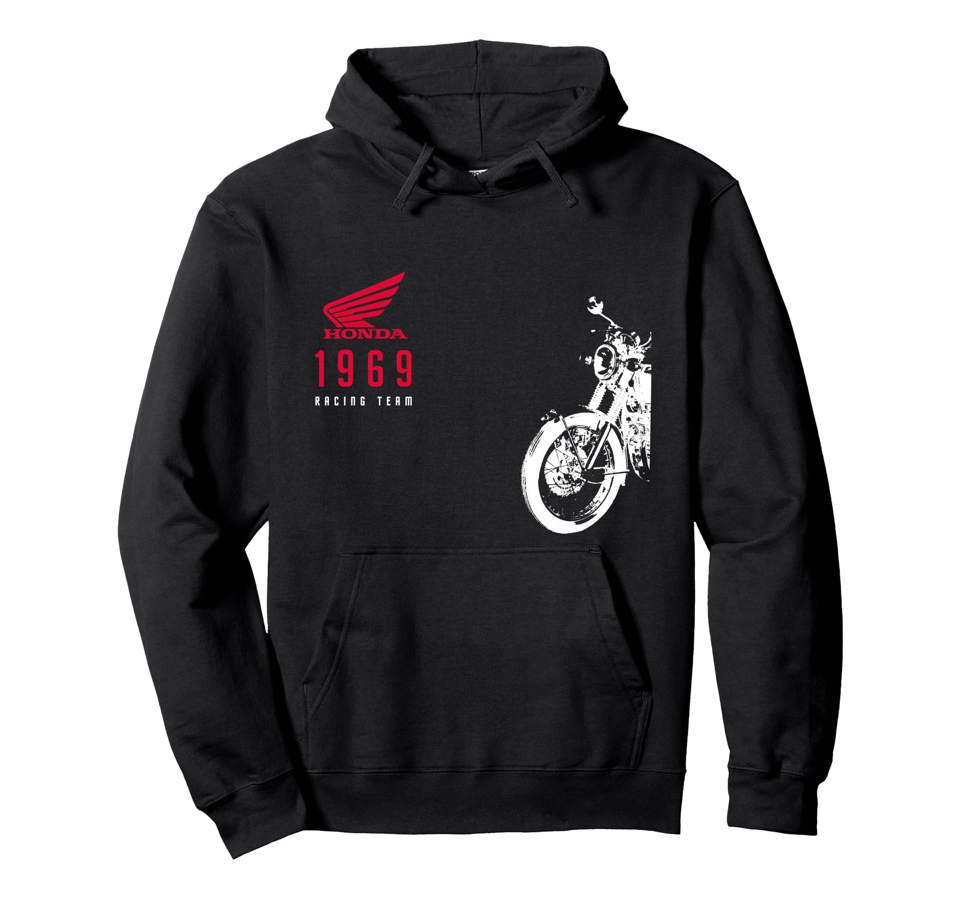 Honda Powersports 1969 Racing Team Hoodie - Aesthetic Graphic Men Women - T-Shirt, Sweatshirt, Hoodie