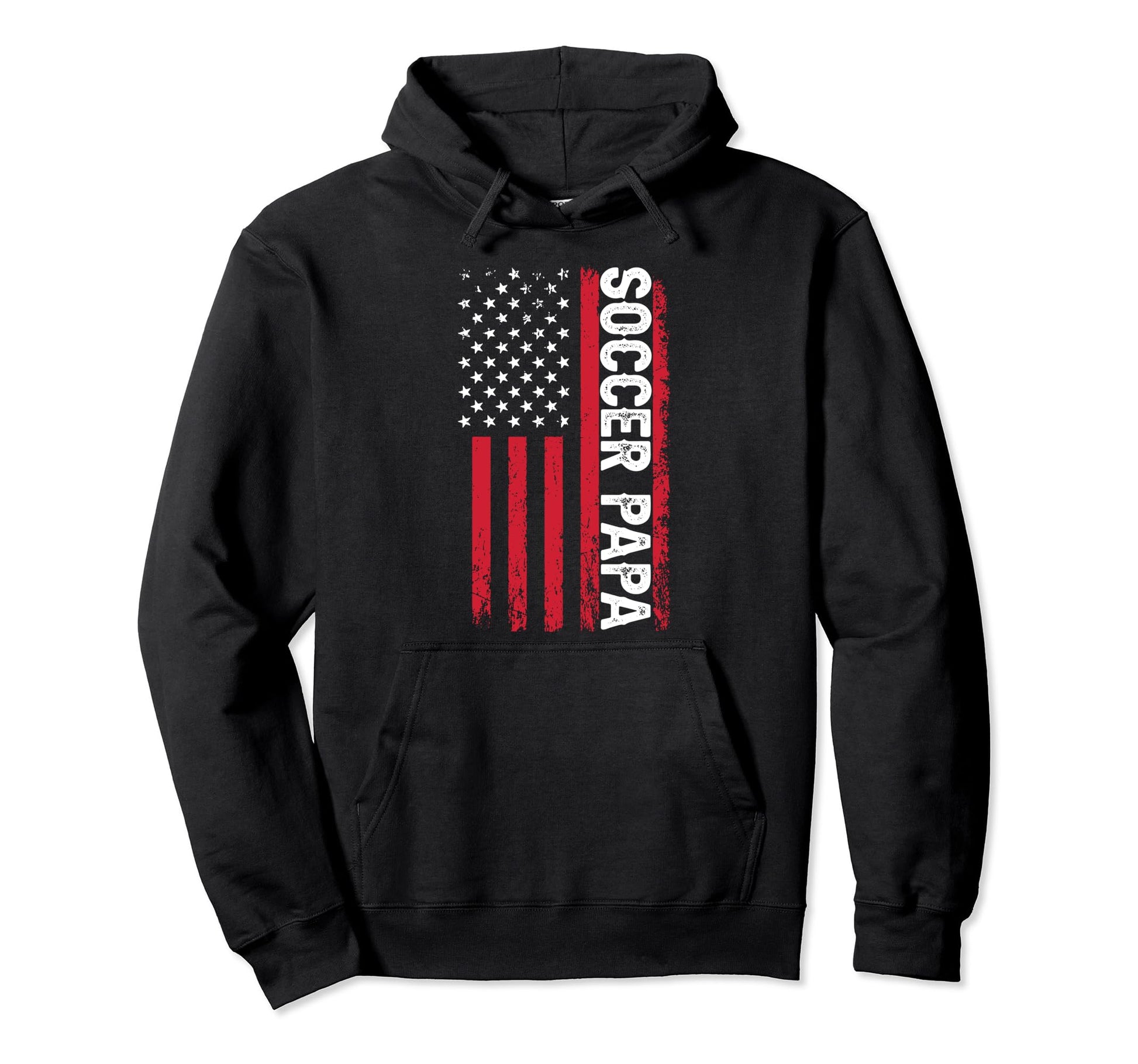 Soccer Papa Sports Dad Player Coach Hoodie - Streetwear Style Men Women - T-Shirt, Sweatshirt, Hoodie