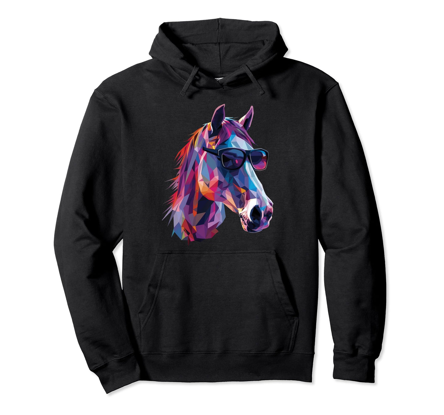 Horse Dad Mom Sunglasses Appaloosa Hoodie - Custom Art Print Men Women - T-Shirt, Sweatshirt, Hoodie
