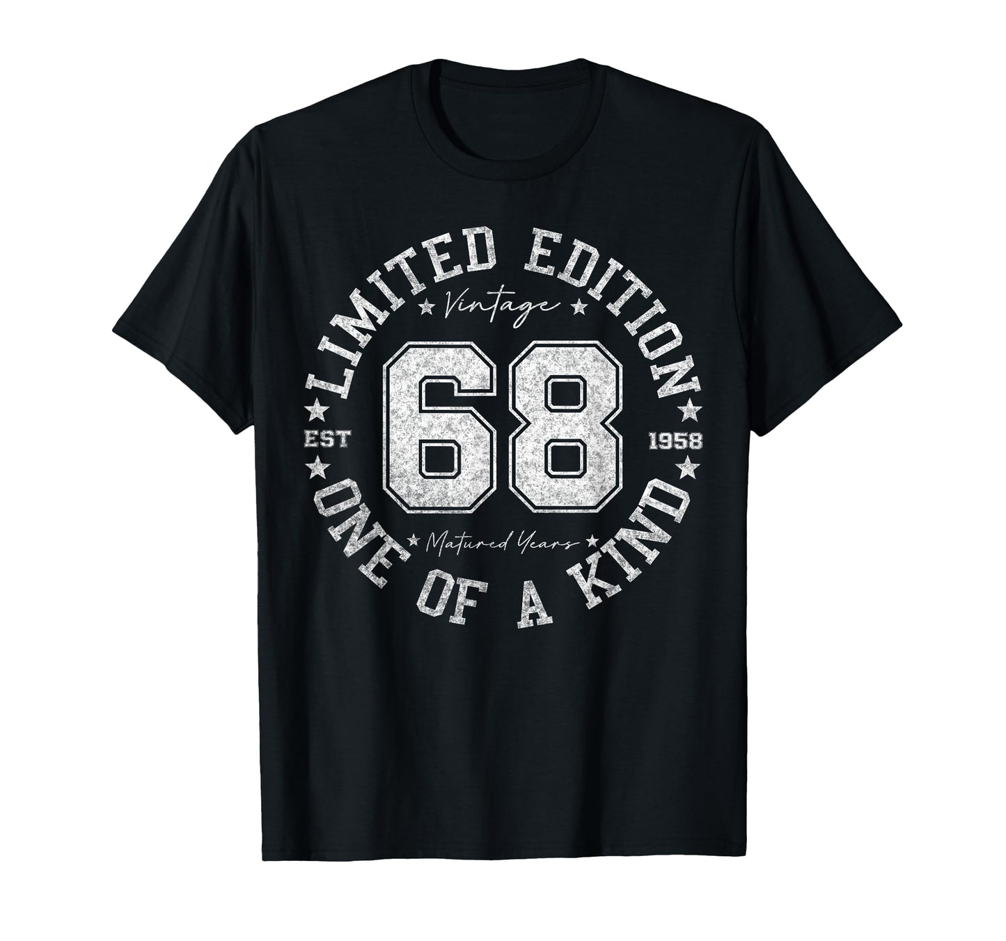 68 Year Old Gifts 1958 68Th Birthday T-Shirt - Streetwear Style for Adults - T-Shirt, Sweatshirt, Hoodie